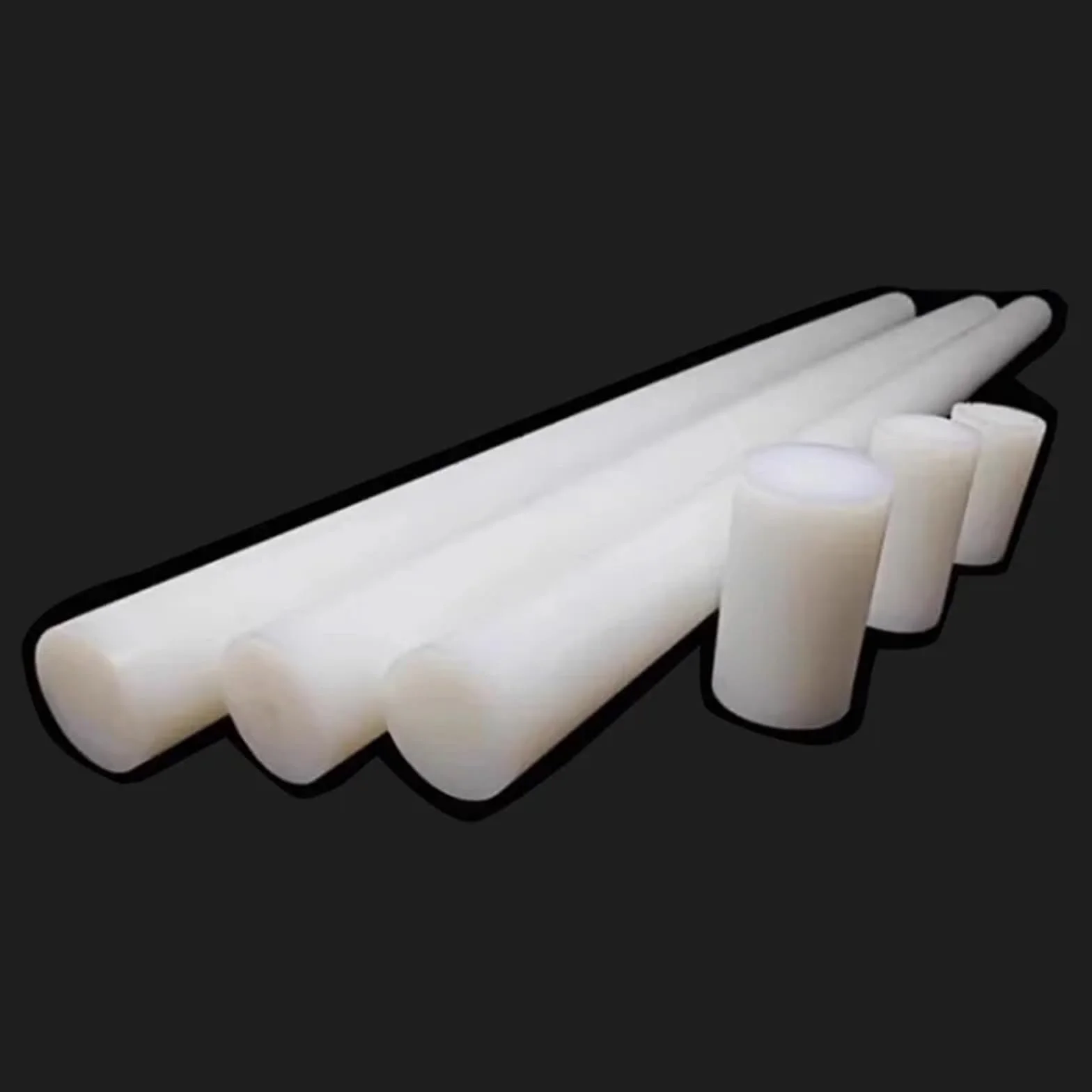 Asta Di Nylon Barre tonde 4-100mm 250mm per Progetti