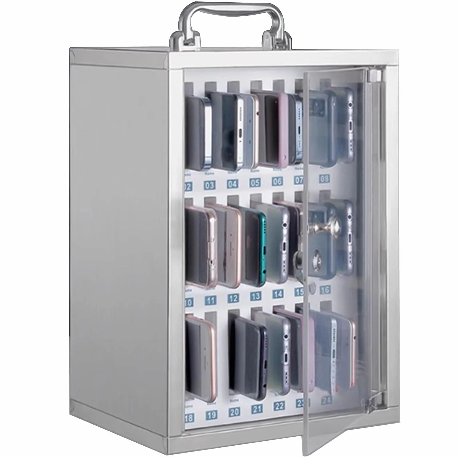Mobiletto Per Cellulare In Acciaio Inossidabile Mobiletto Per Cellulare Scolastico Organizer Per Cellulare Aziendale Armadietto Per Cellulare