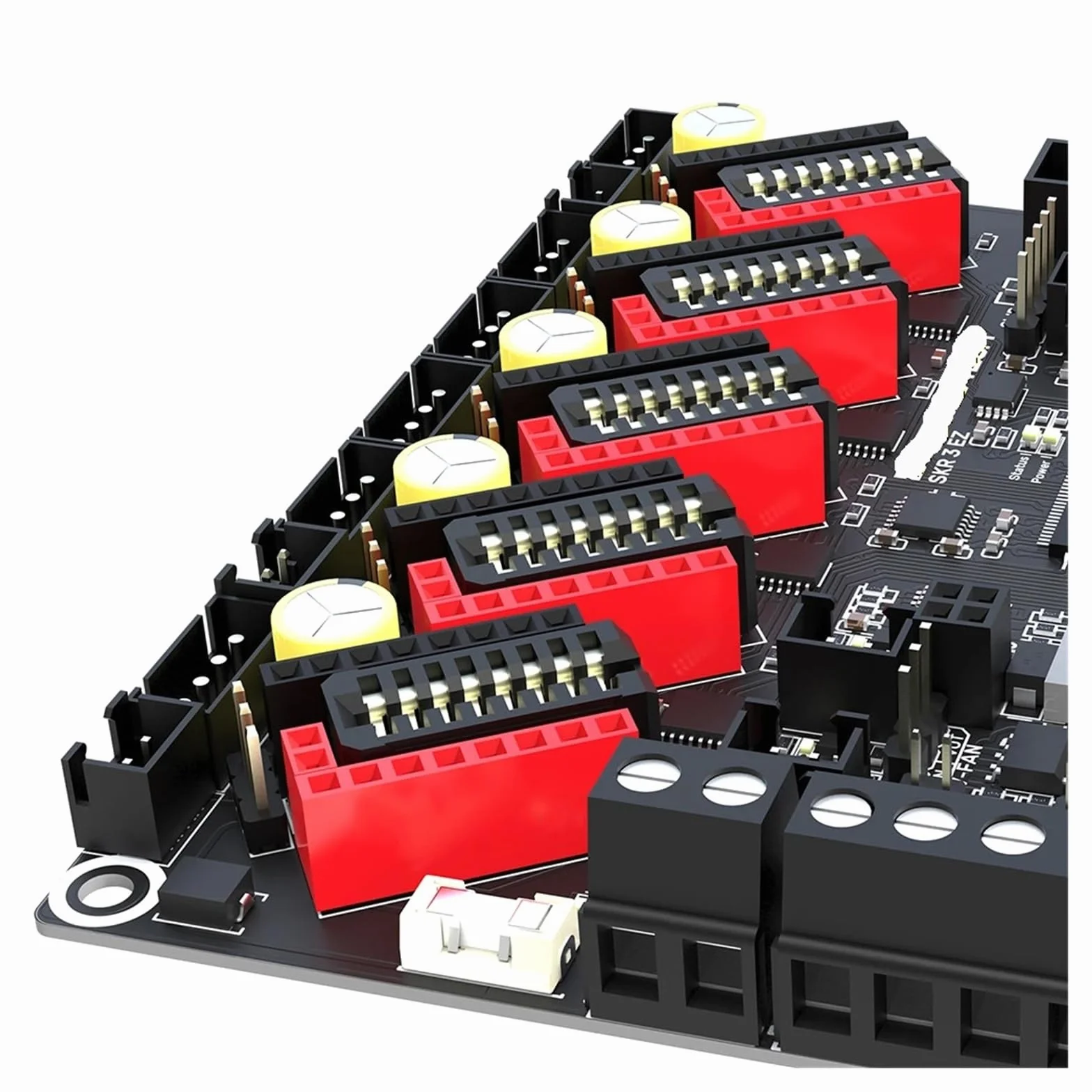 Scheda madre SKR 3 EZ compatibile con Ender 3 V2/5 | Supporto driver EZ, compatibile con Raspberry Pi, layout multi-interfaccia, design pronto for l'espansione(With DC Mode)