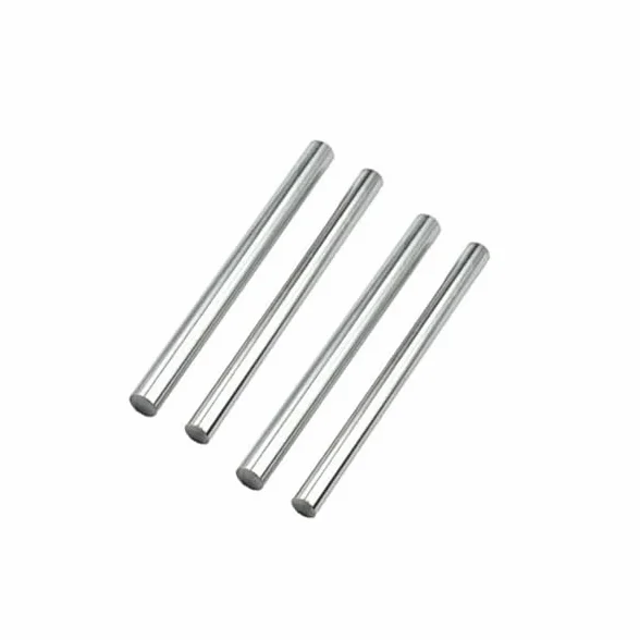 4 pezzi Puro Zinco Rod 100mm, Elevata Purezza 99.995%, Diametro 10mm, Lunghezza 10cm