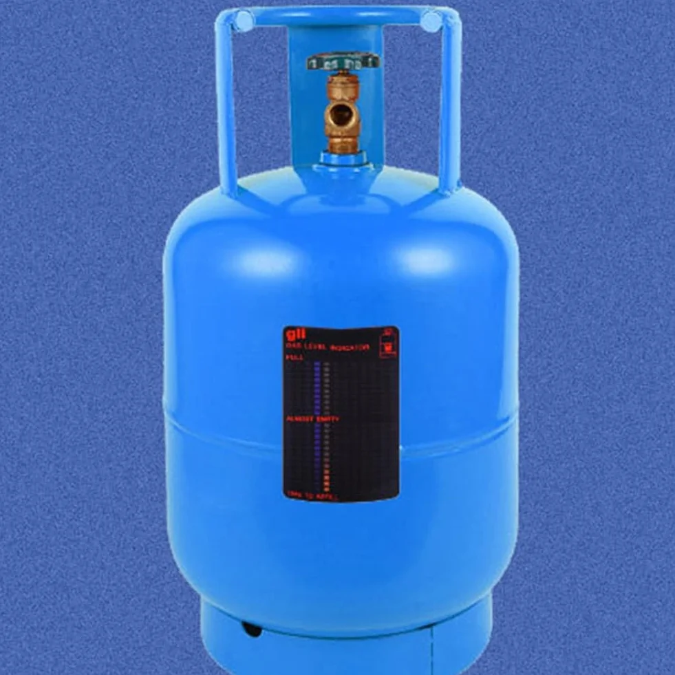 Pratico indicatore di livello del gas propano, adesivo per test del gas, strumento magnetico per bombole di gas