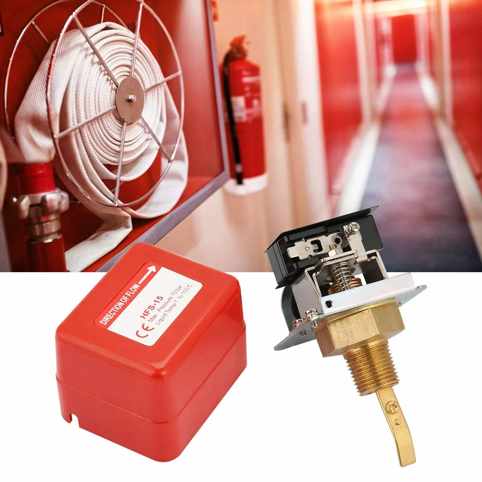 HFS-15 Regolatore di portata a paletta Flussostato acqua 1/2" 6-380V