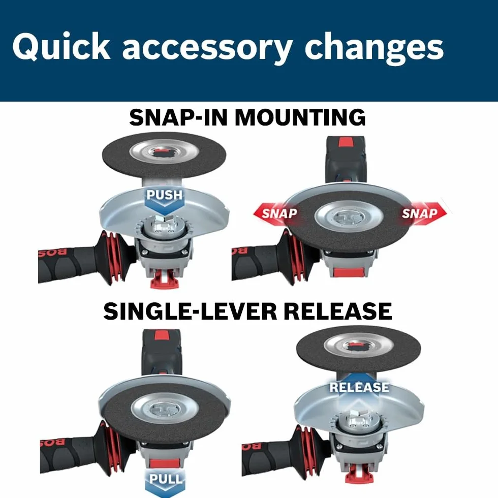 Bosch CMWX500 5" X-Lock ruota multipla in carburo