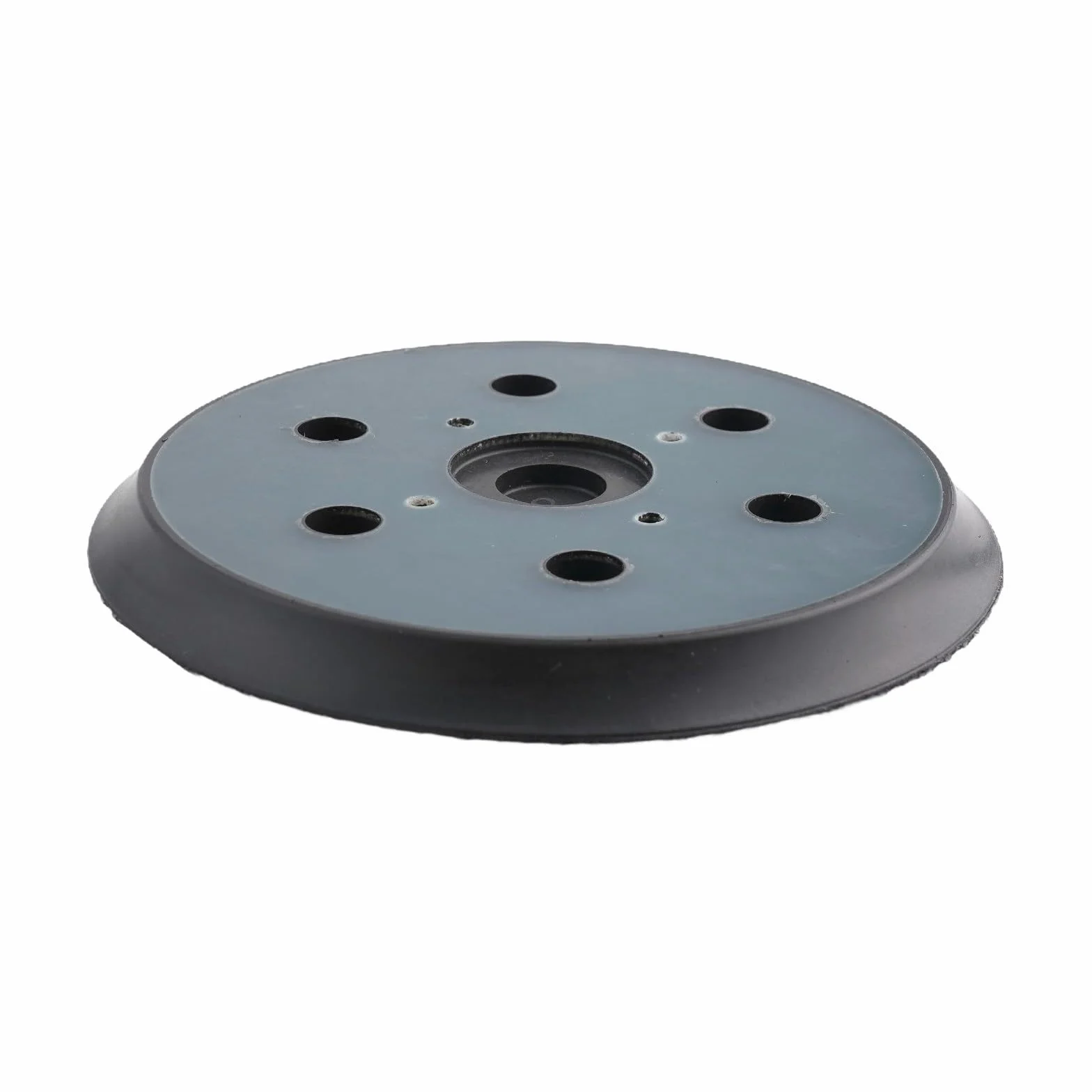 Disco abrasivo da 15 cm con 6 fori e platorello per levigatrice ORBIT, disco di ricambio in PU da 150 mm per lucidatura e levigatura contorno, R2611