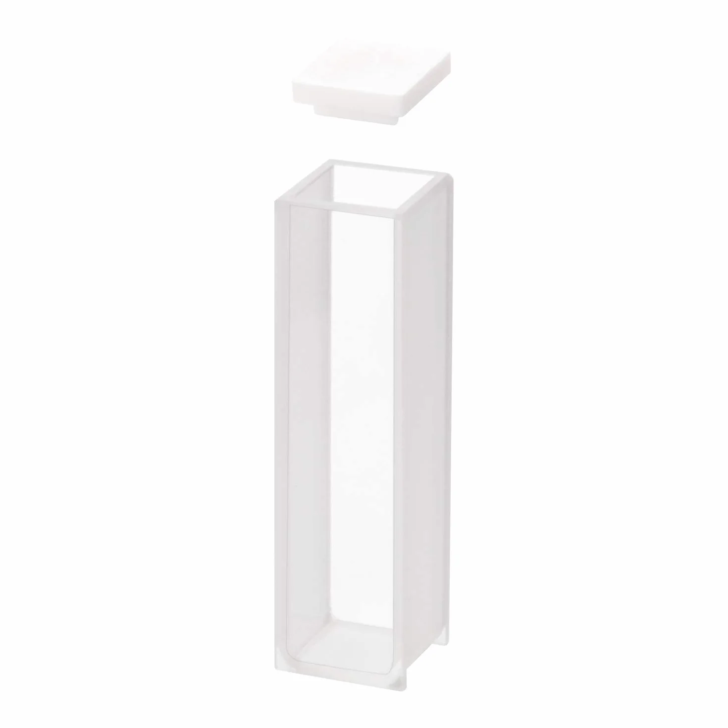 StonyLab Cuvette Quarzo Spettrofotometriche 10 mm 45 mm 3,5 ml 2-Pack