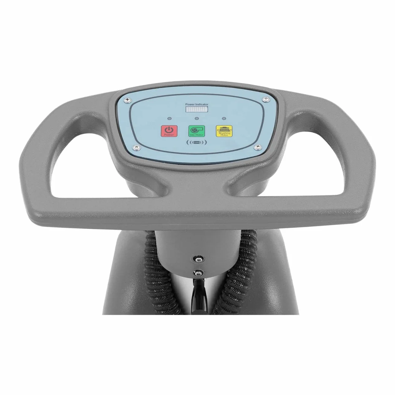 Macchina per la pulizia dei pavimenti/aspirapolvere a batteria, 35 cm, 1350 m²/h, 200 giri/min, 1,5 h, durata di funzionamento: 7 + 12,8 l, funzionamento a mano, manico regolabile in altezza,