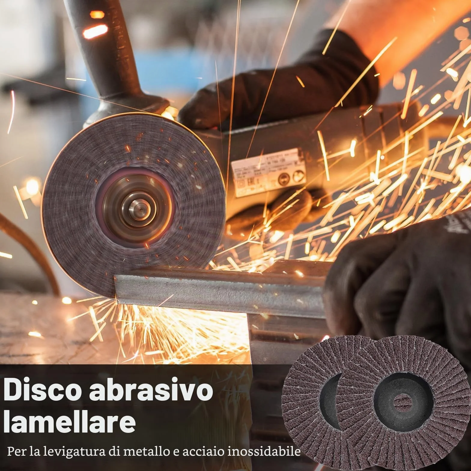 24 pezzi Dischi da Taglio 75mm per Smerigliatrice Angolare – Dischi Abrasivi, Polishing, Mezzatura per Metallo, Legno e Plastica, Accessori con Foro da 10mm