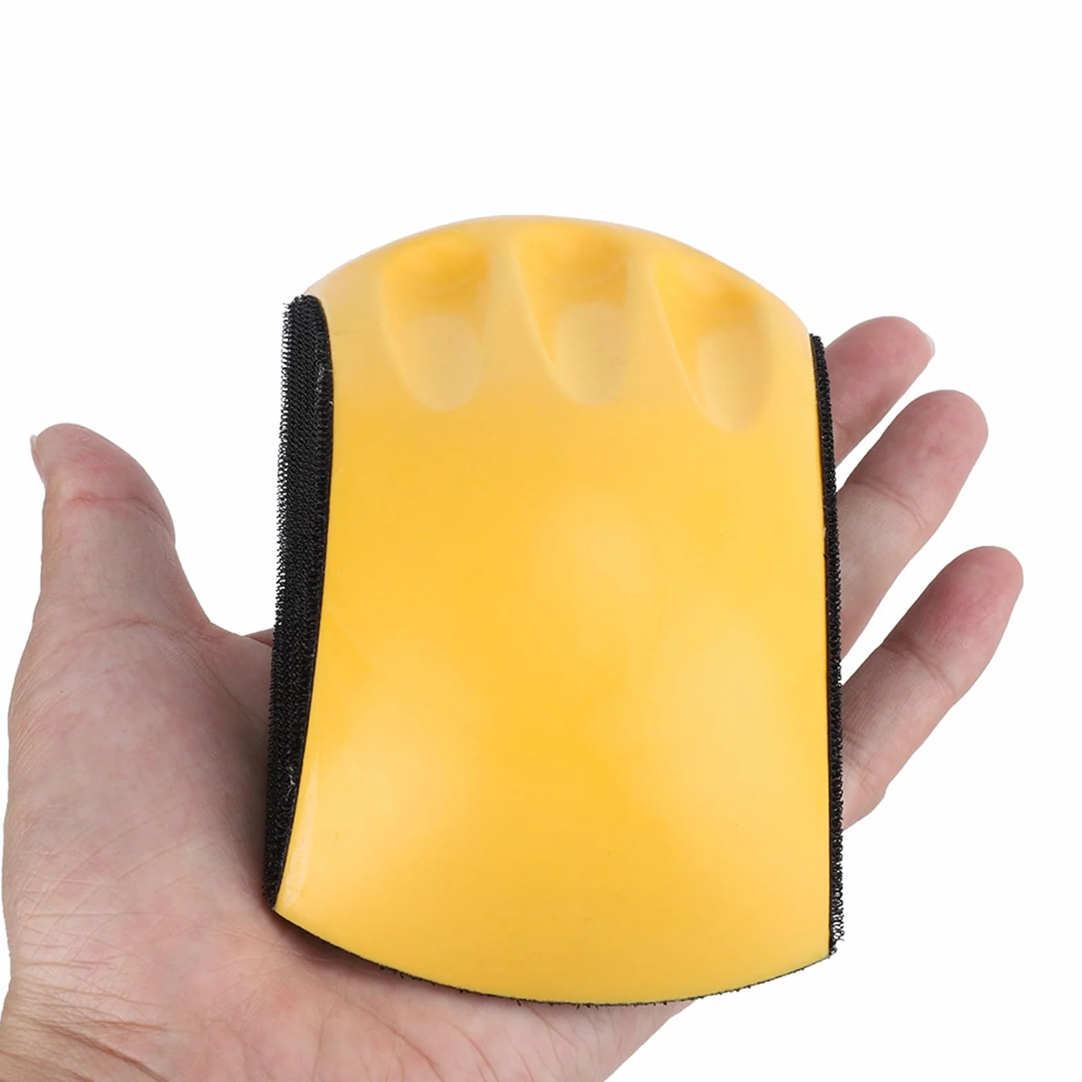 Gancio Levigatura Manuale con Anello Supporto per Mobili Legno Carrozzeria Auto Accessorio Levigatrice a Nastro 150 mm per Carteggiare Superfici in Legno e Metallo