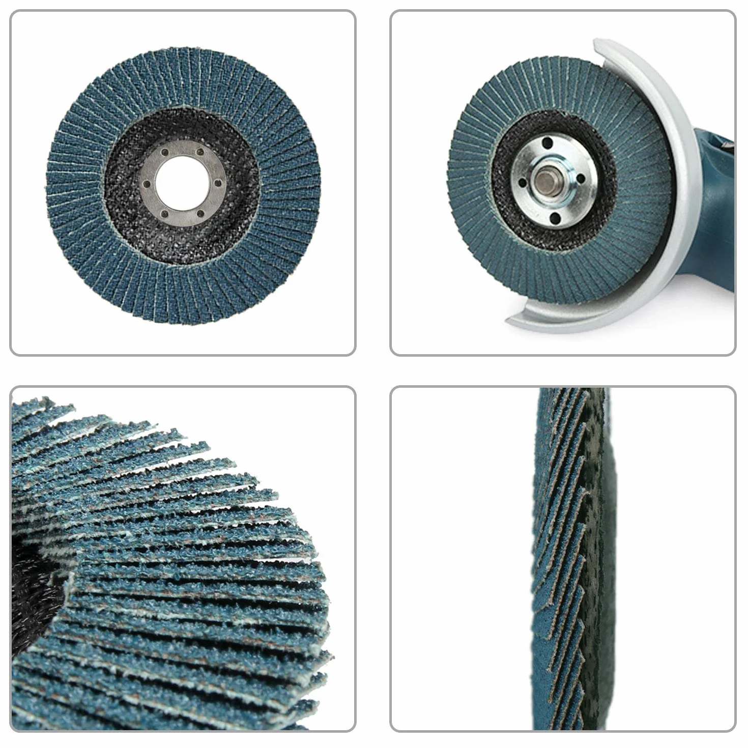 WORKPRO Dischi abrasivi 10 pezzi, dischi lama, ø115 mm, dischi 80 grana per smerigliatrici angolari per acciaio inossidabile, metallo/acciaio e legno