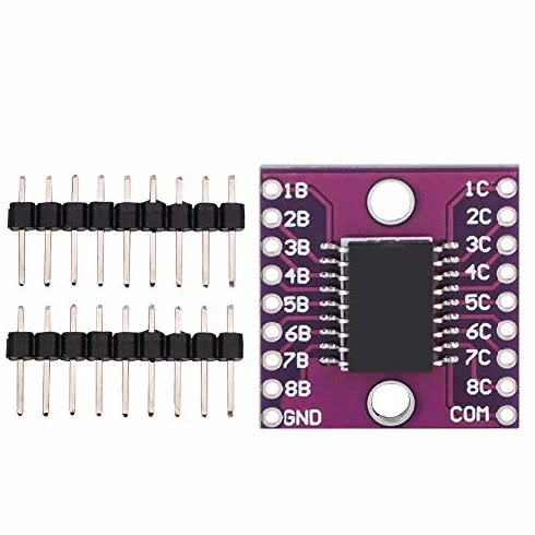Modulo Darlington ULN2803A 2PCS Tubo Darlington 500mA Driver per Relè Martello Lampade Linee Amplificatore Corrente Alta Potenza Interfaccia Controllo per