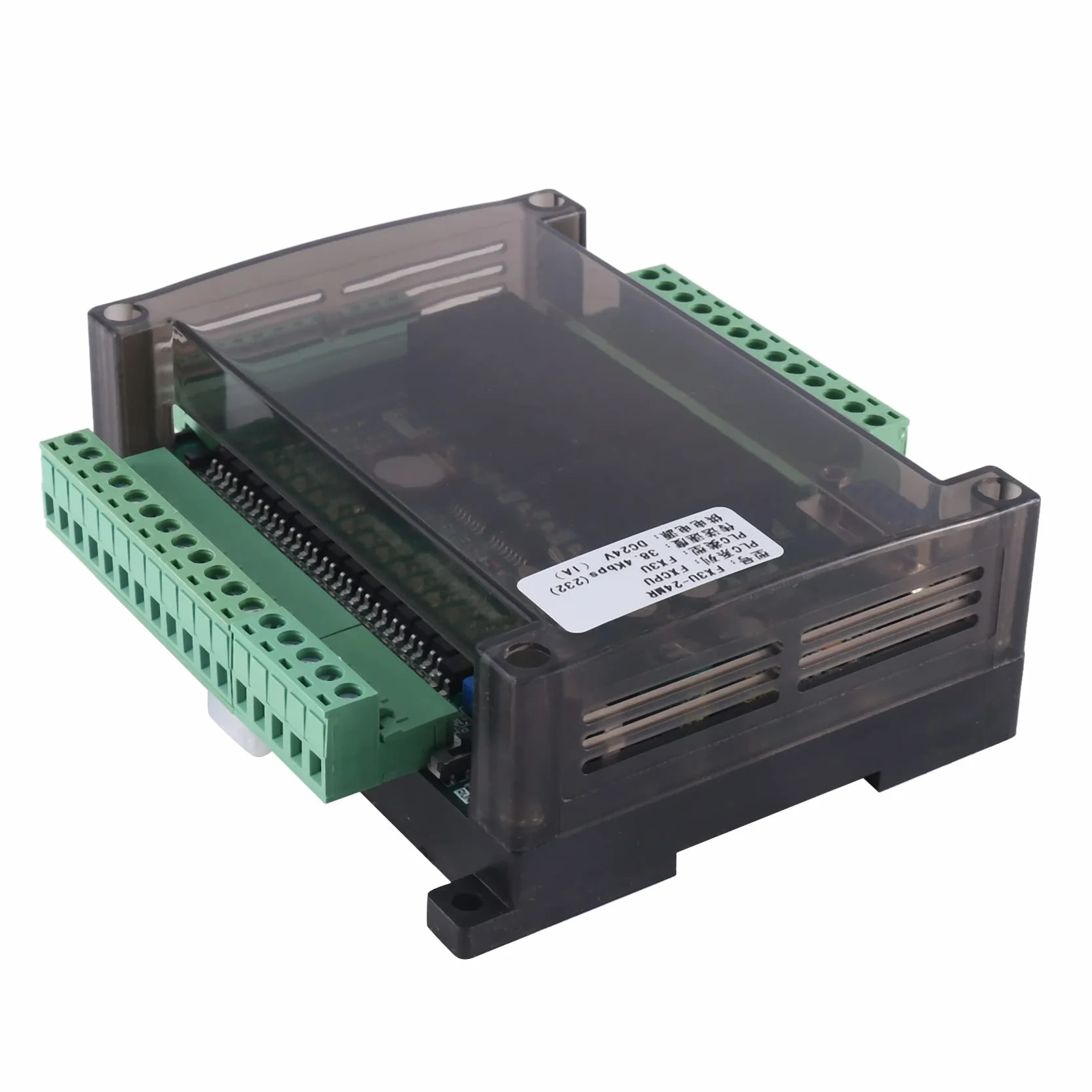 FX3U-24MR Scheda di controllo industriale PLC 14 ingressi 10 uscite 6AD 2DA con comunicazione 485 e (A)