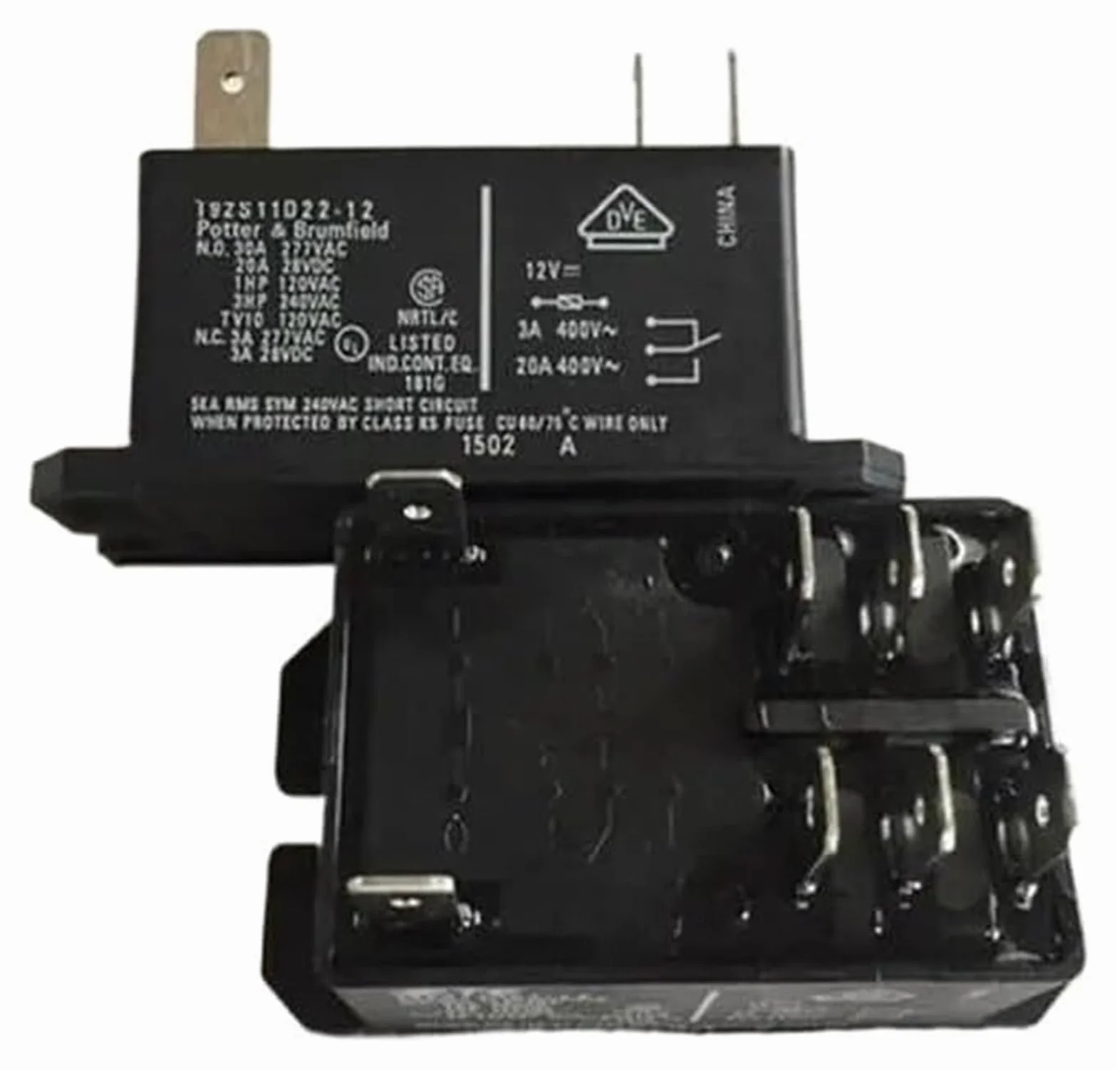 Scheda modulo relè, modulo relè di tensione, Relè 12VDC 12V T92S11D22-12 Compatibile con DIP8