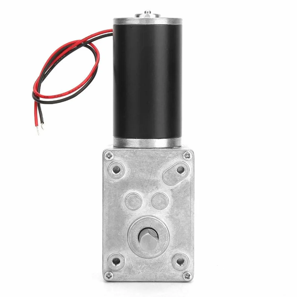 Motoriduttore a vite senza fine 12V 10RPM 8mm