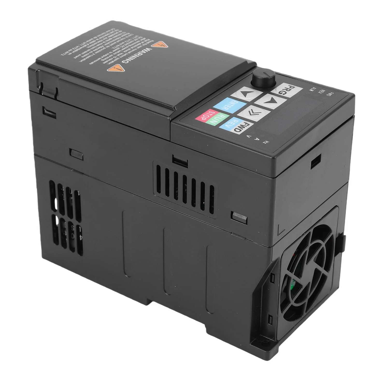 Aramox Azionamento A Frequenza Vettoriale Azionamento A Frequenza Variabile da 1,5 KW Trifase 50 60 Hz 5,0 A Ingresso da 0 A 320 Hz Uscita PC Ignifugo Display Digitale per Controllo velocità Motore