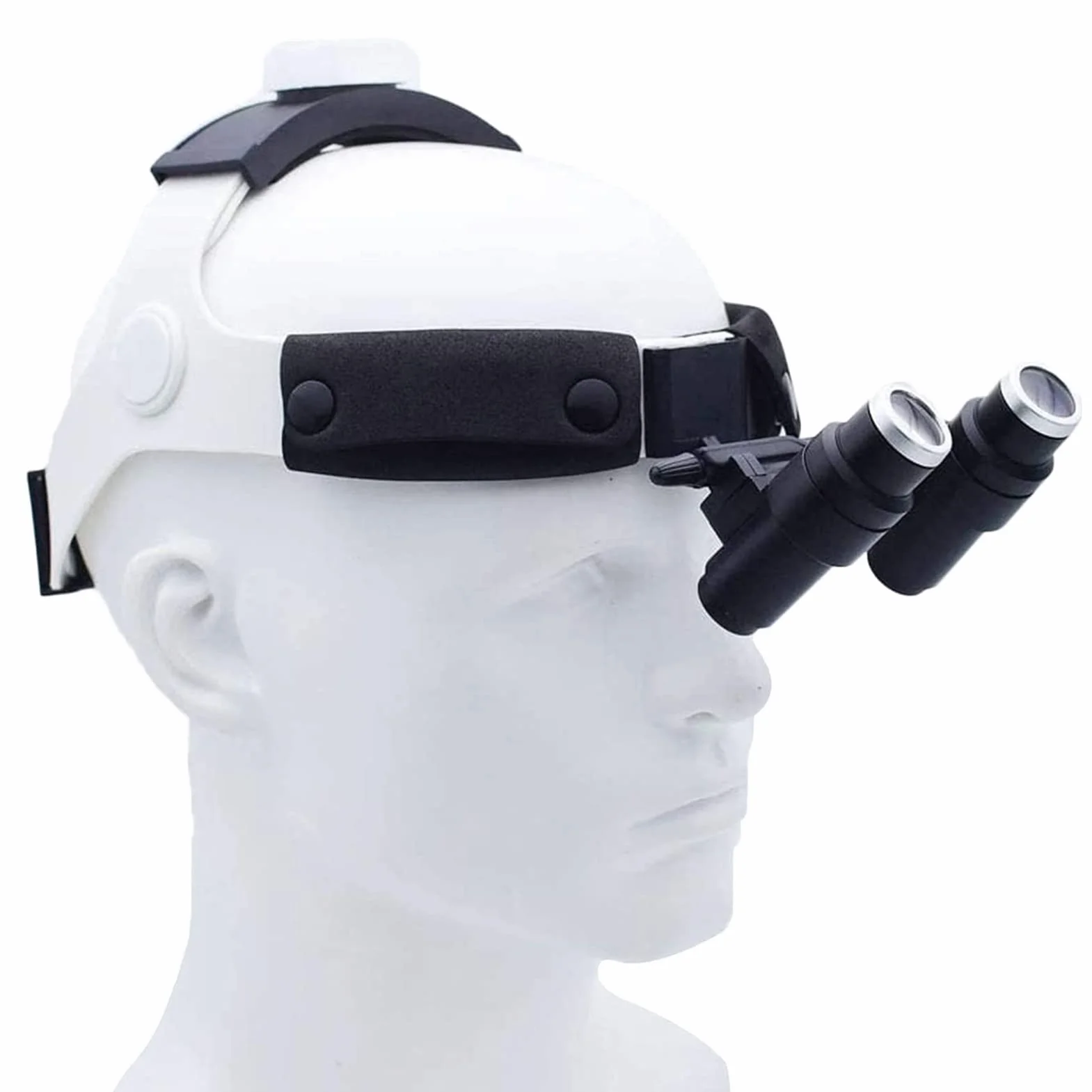 Lente d'Ingrandimento Dentaria Ad Alto Binoculare Occhiali Ottici d'Ingrandimento Medico Chirurgici Fascia Ent Oftalmologia Microchirurgia(Distance : 500mm, 6.0X)