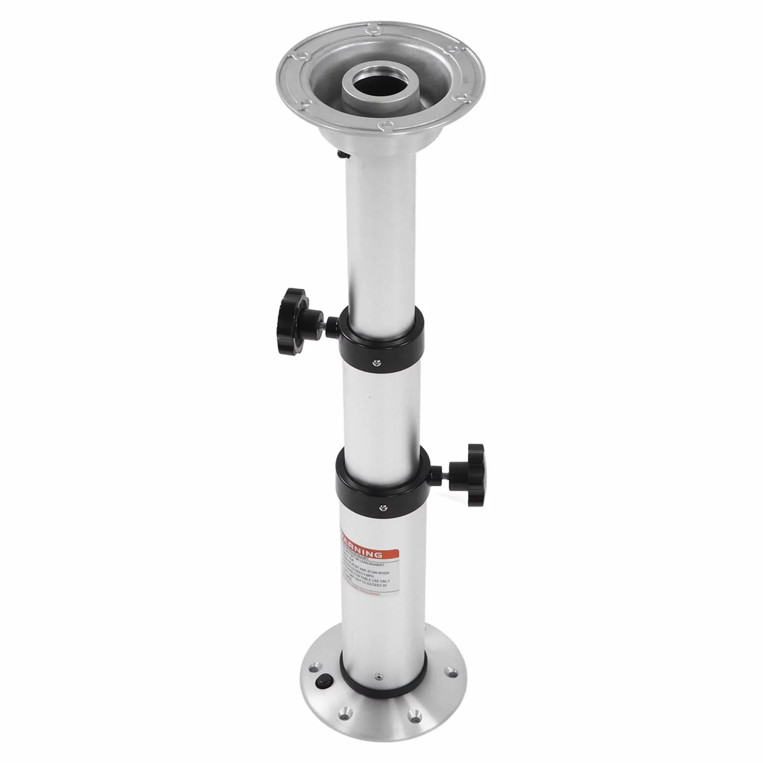 Gamba del tavolo rimovibile Gambe di supporto regolabili in lega di alluminio 4altezze del gradino Gamba del tavolo multifunzionale pieghevole telescopica per camper,yacht,camper,ponte di casa,terazza