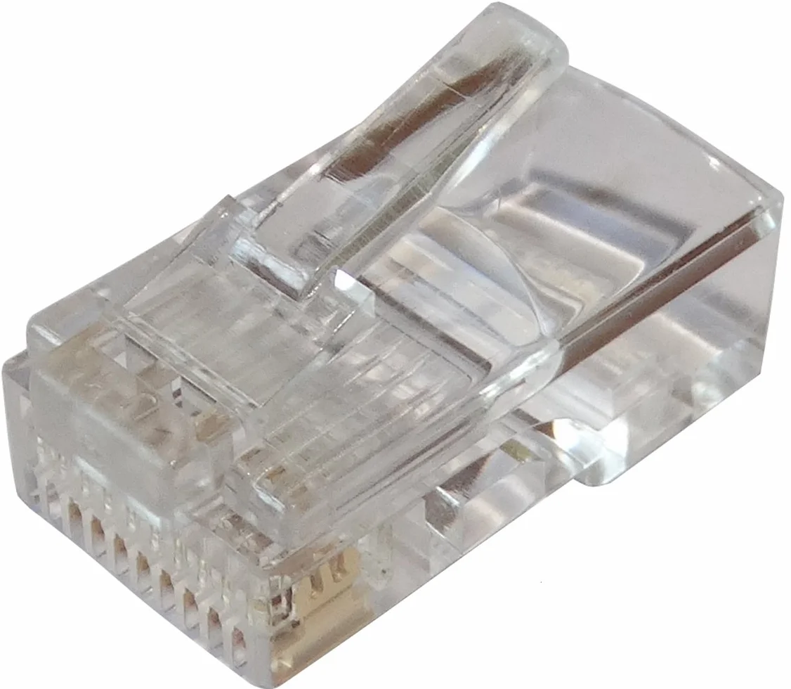 Aerzetix: 4 connettori spina RJ50 10pin 10p10c per cavo