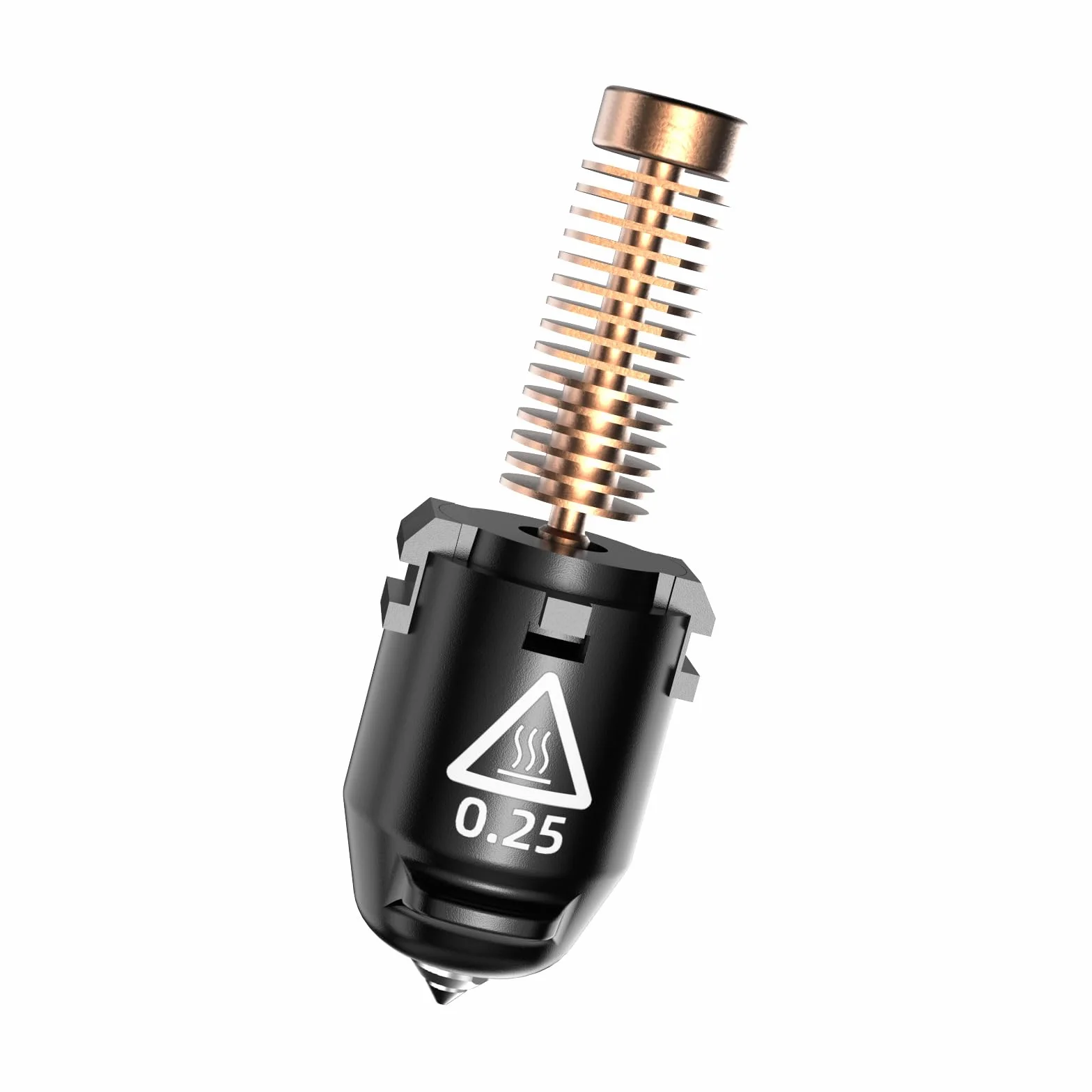 FLASHFORGE Adventurer - Ugello professionale da 5 m, ugello ad alto flusso da 32 mm³/s per stampa stabile ad alta velocità, Hotend Adventurer 5M, ugello rimovibile rapido 3S (0,25 mm)