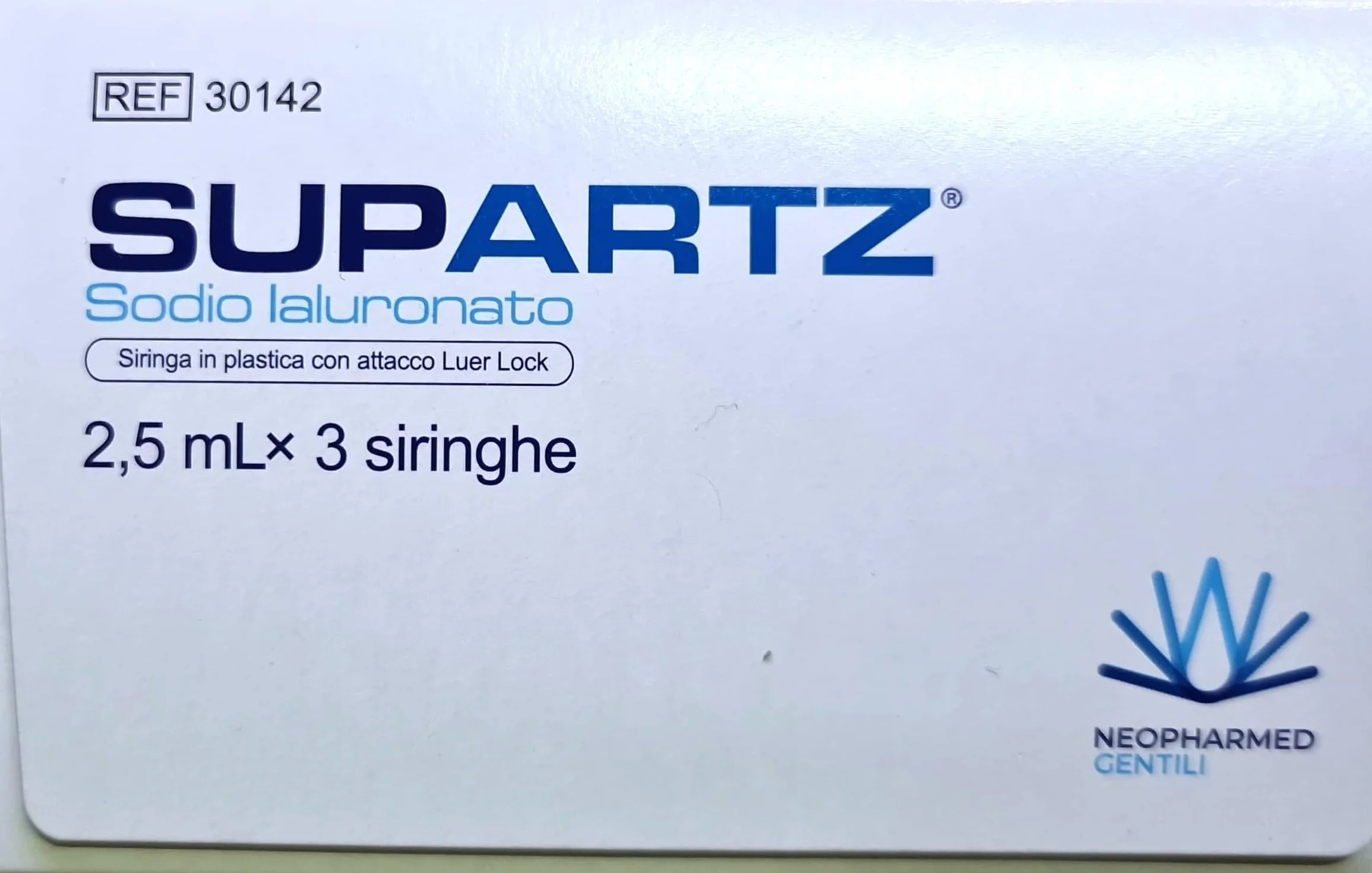 MDM Siringa Intra-Articolare Supartz, 2.5 Millilitri, 3 Siringhe