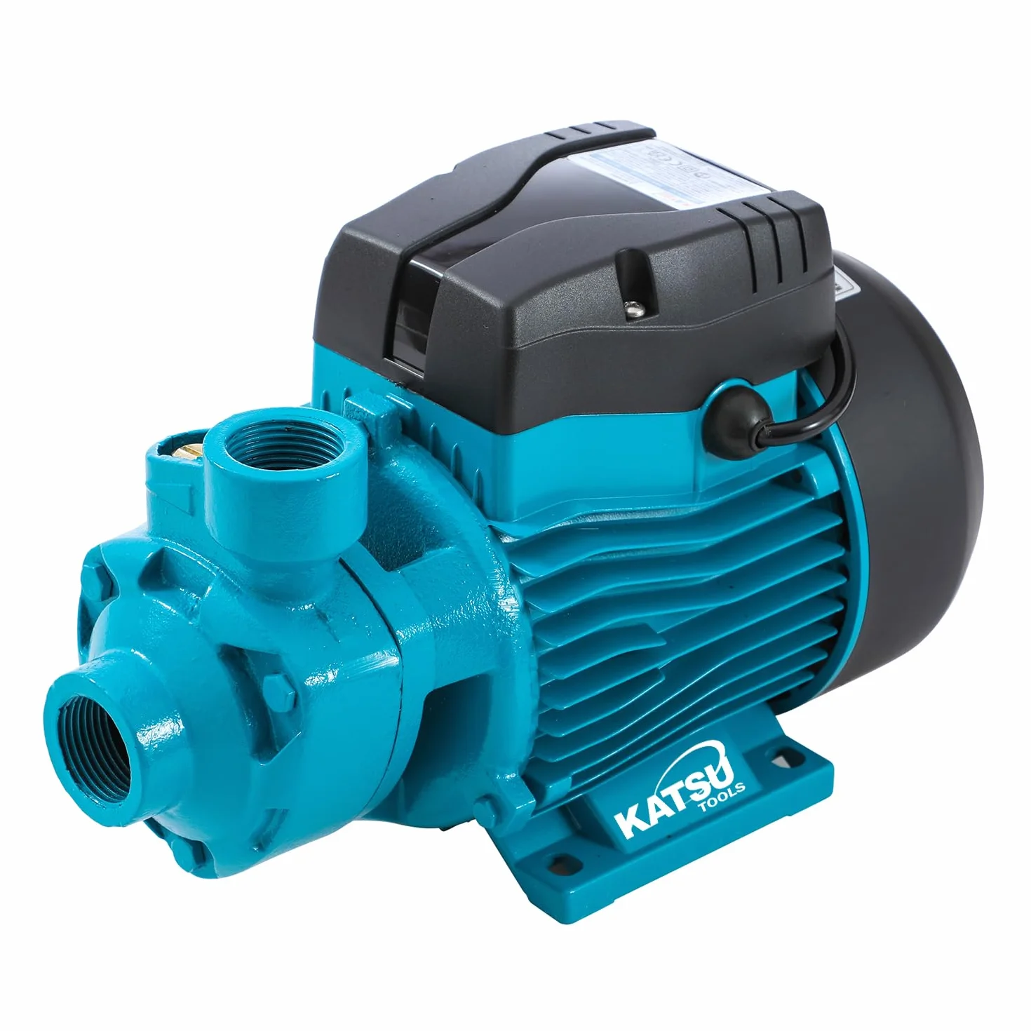 KATSU Elettropompa Periferica 1 HP 220V Pompa per Acqua Periferica Centrifuga Elettrica Industriale Per Acqua Pulita, per Giardini di Casa, Laghetti e Fattorie 151116