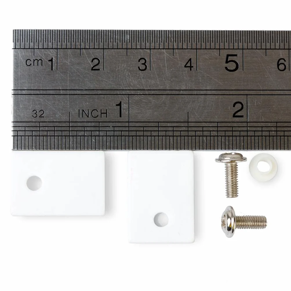 MagiDeal Kit 10x TO220 Transistor Ceramici Isolamento Tiristori Isolatori Mica