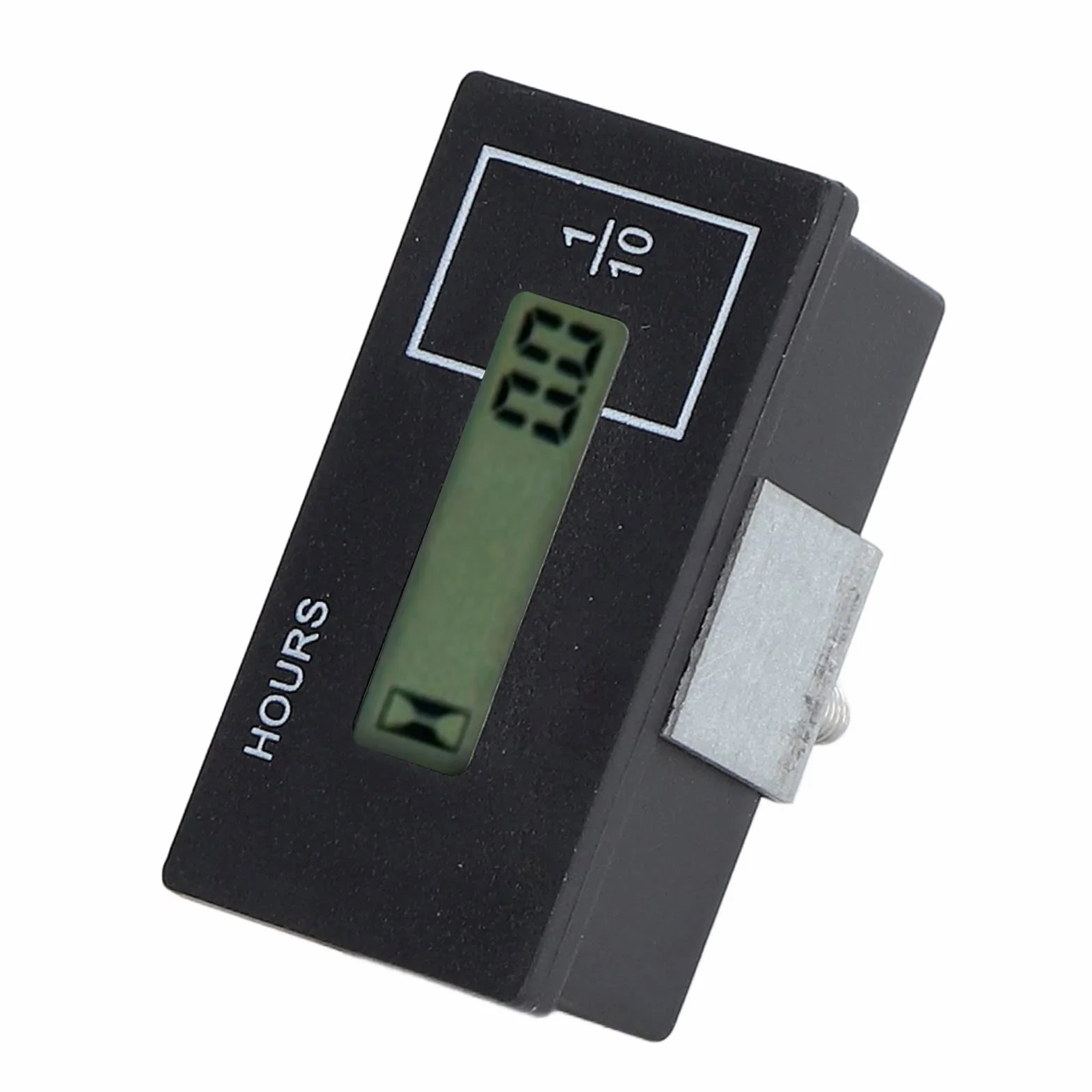 Wyświetlacz LCD Licznik Godzin 12V-36V 0-99999.9H Do Koparki Kato 9 Pin