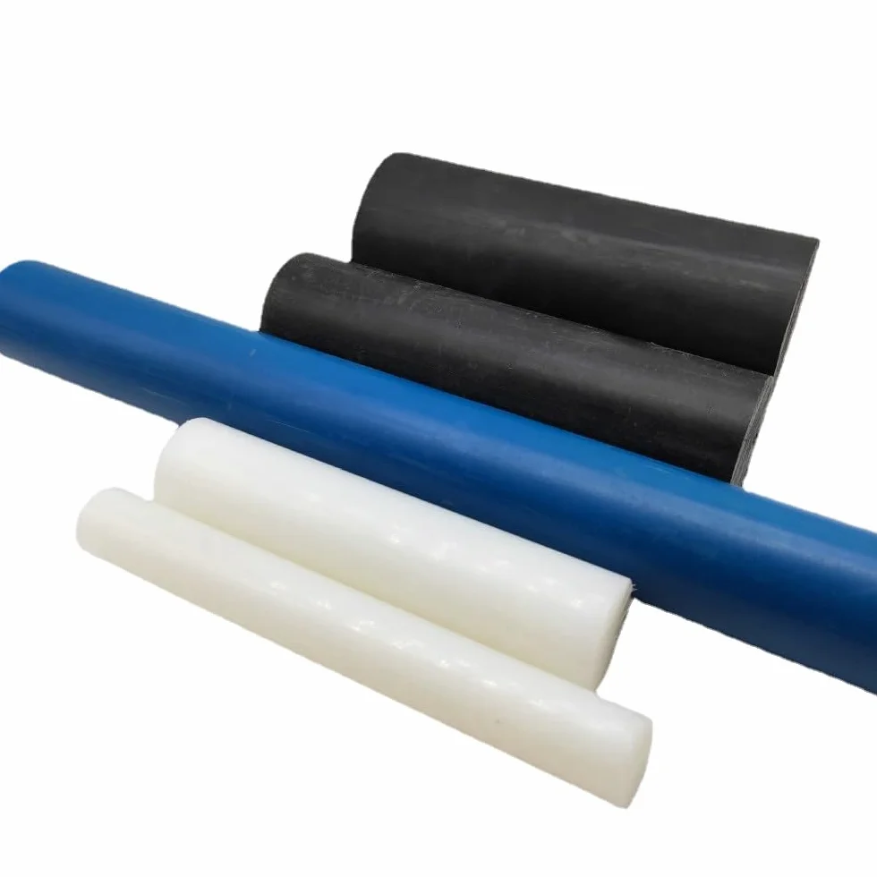 Barra tonda in Nylon PA6 Dia 5-300MM Bianco Nero Blu 330MM