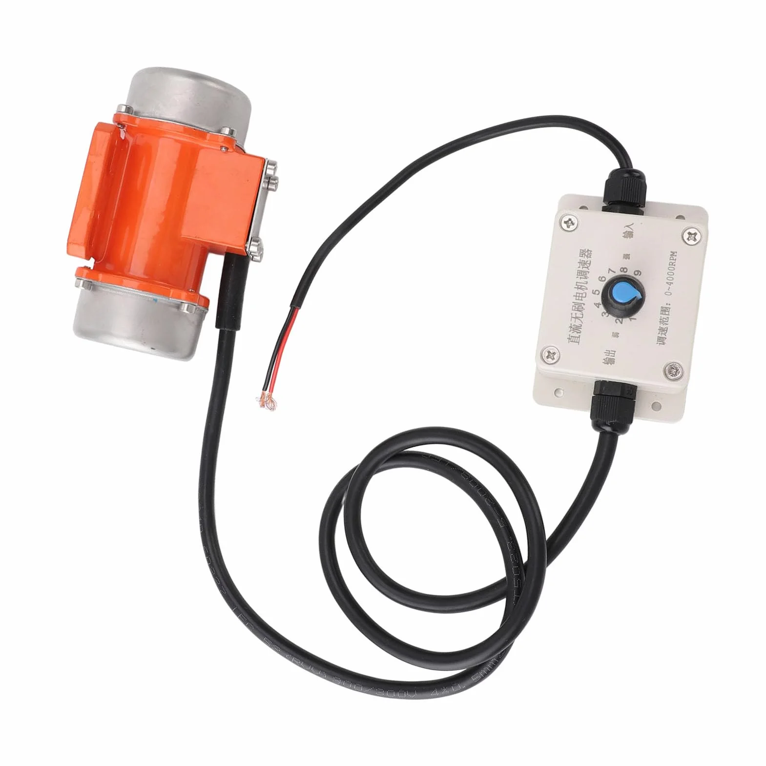 Motore di Vibrazione CC 24 V Senza Spazzole IP65 Alluminio Elettrica