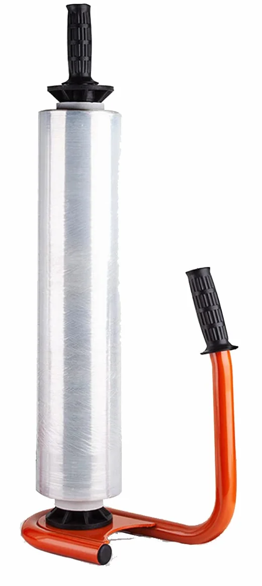 Distributore Dispenser in Metallo per Pellicola Film Estensibile ad Uso Imballaggio