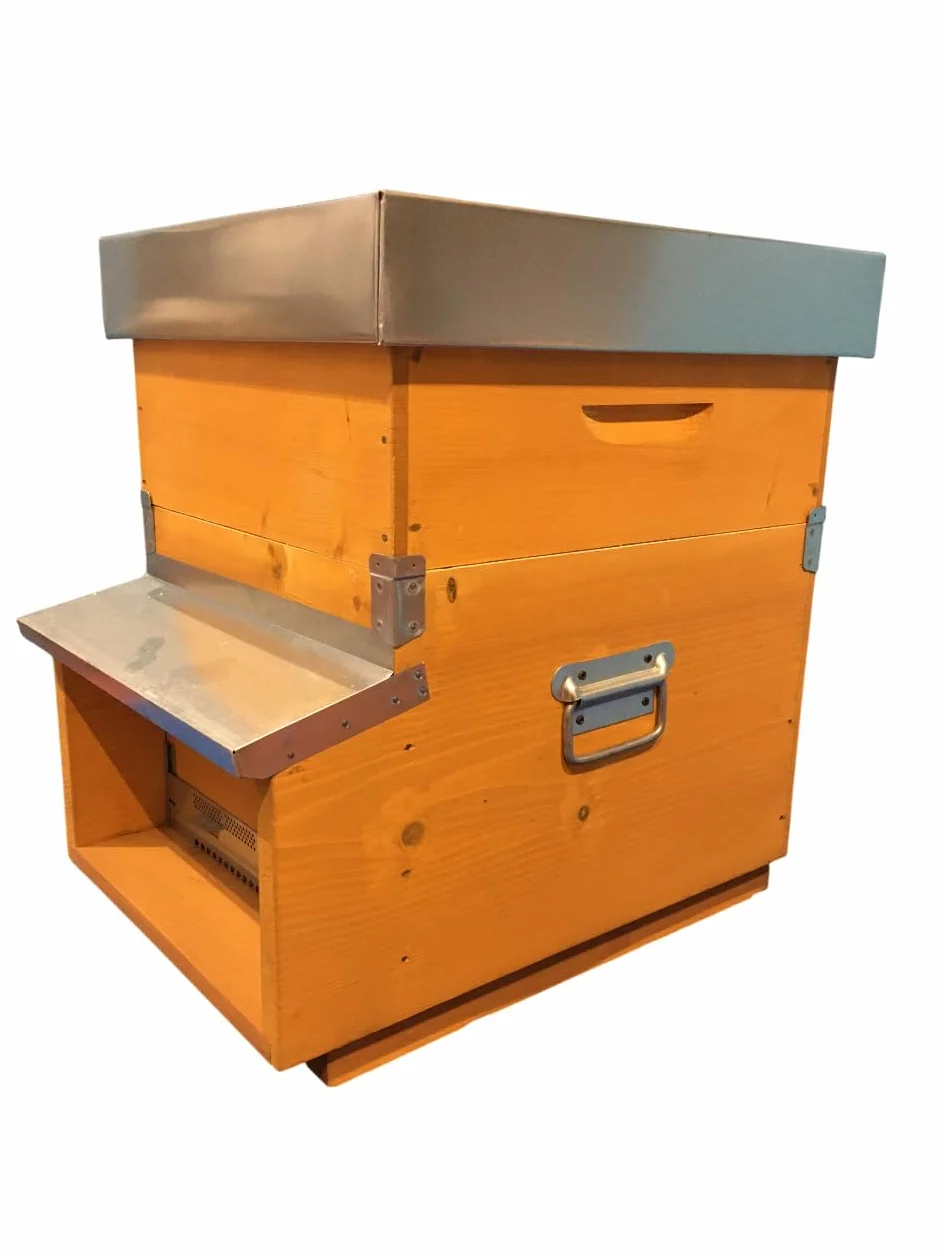 Arnia 10 favi nomadismo Db antivarroa Completa di melario e telaini cerati