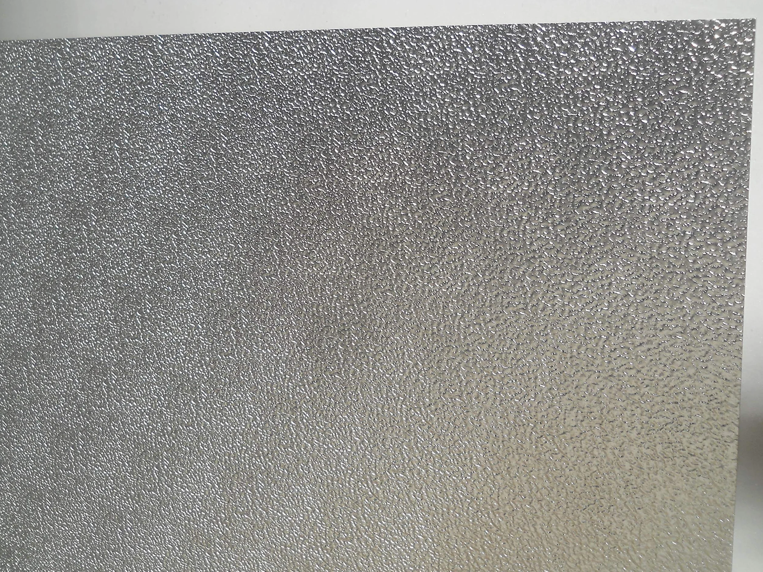 FOGLIO ALLUMINIO BUCCIATO SP.1 mm L. 1250 P. 1100 mm FUORI MISURA MEDIE DIMENSIONI