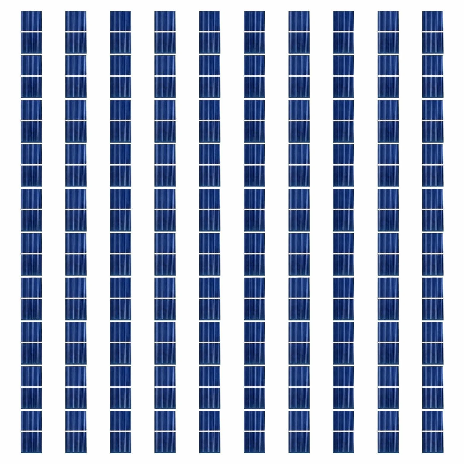 Mini-pannelli solari policristallini, celle solari 0,5 V 400 mA per progetti fai da te, giocattoli e display alimentati a energia solare, 26 mm x 52 mm kit di celle solari per esterni
