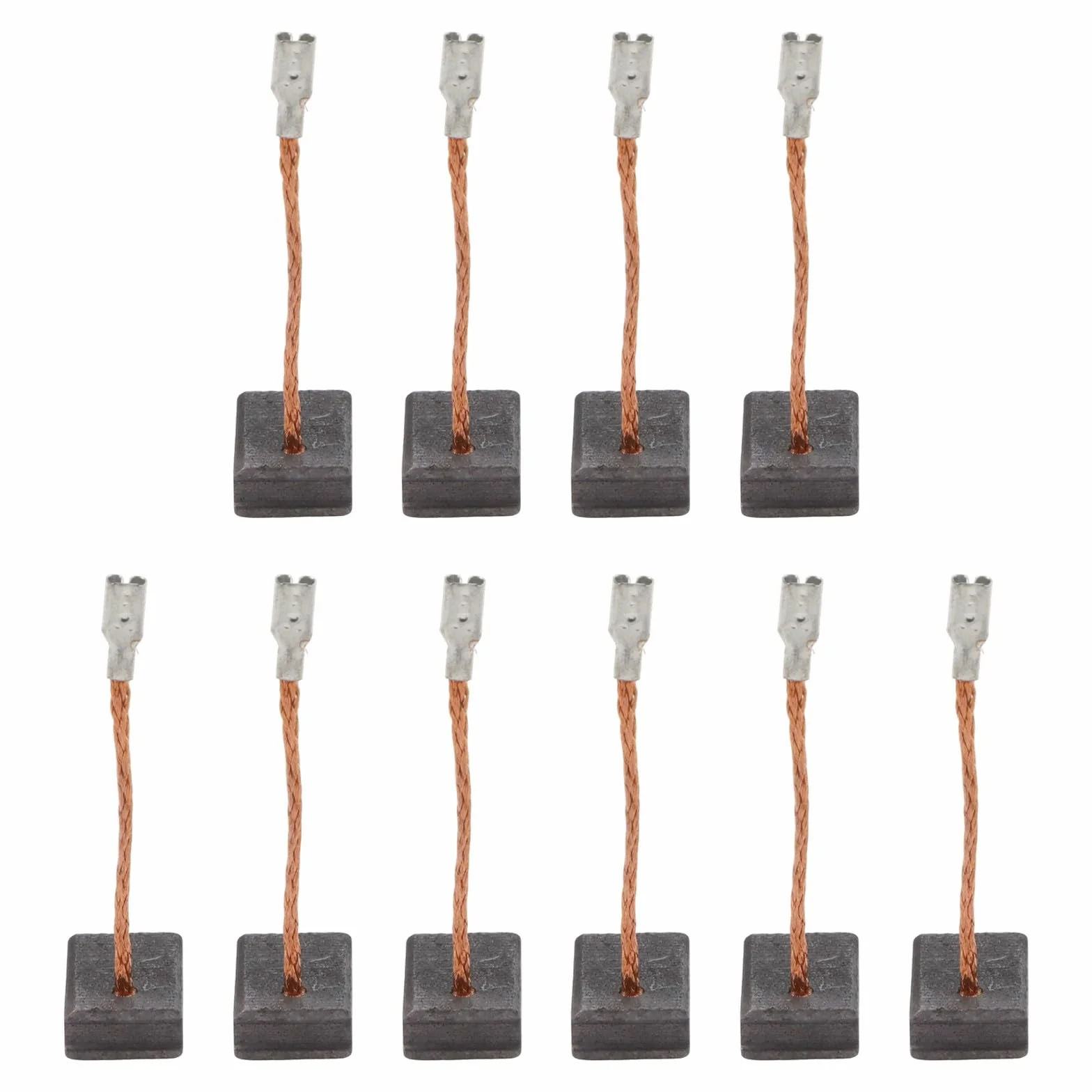Spazzola di carbone, per Bosch GWS 13-125, GWS 17-125 CIE, parte 1607000V37, ricambio motore a bassa scintilla, 5,5 x 11 x 15 mm, confezione da 10