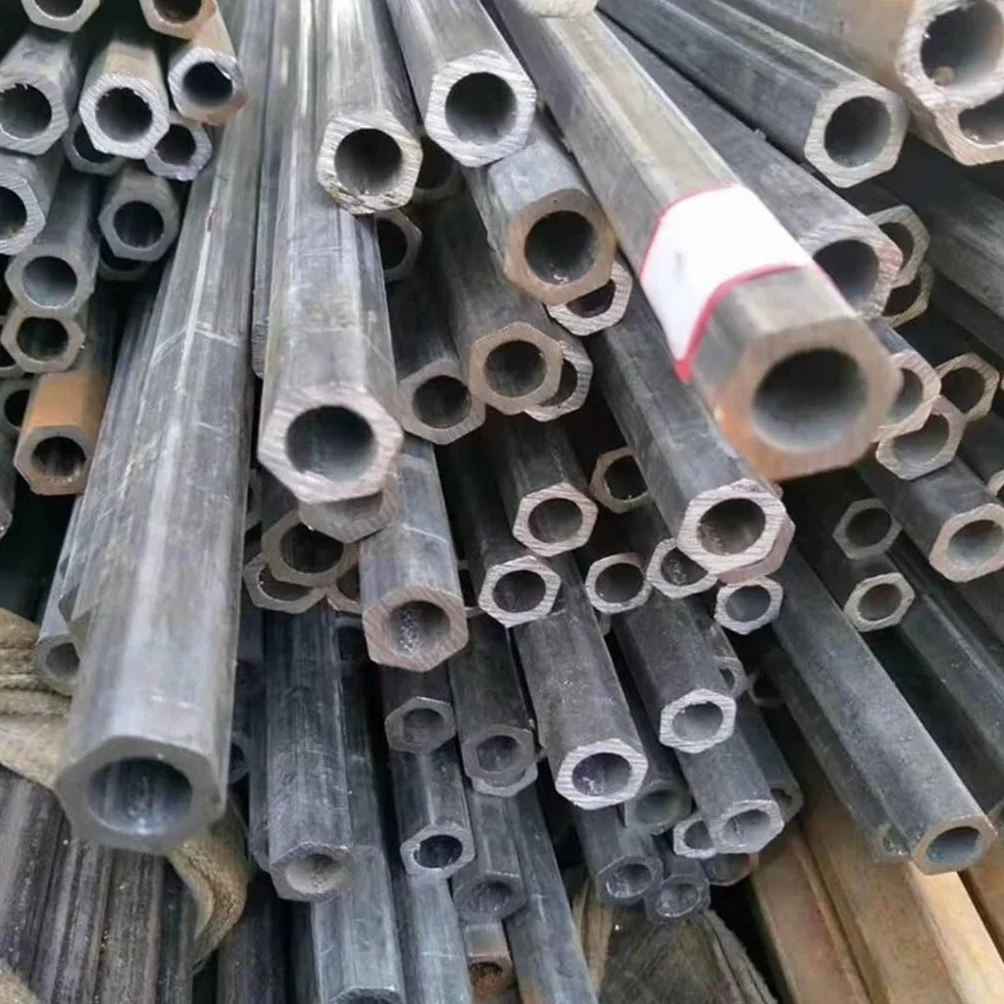 1 Tubo in Acciaio Esagonale Interno, Manicotto Dell'albero Esagonale da 240 Mm, Tubo Dell'albero di Trasmissione in Materiale in Acciaio al Carbonio(20x10.3mm)