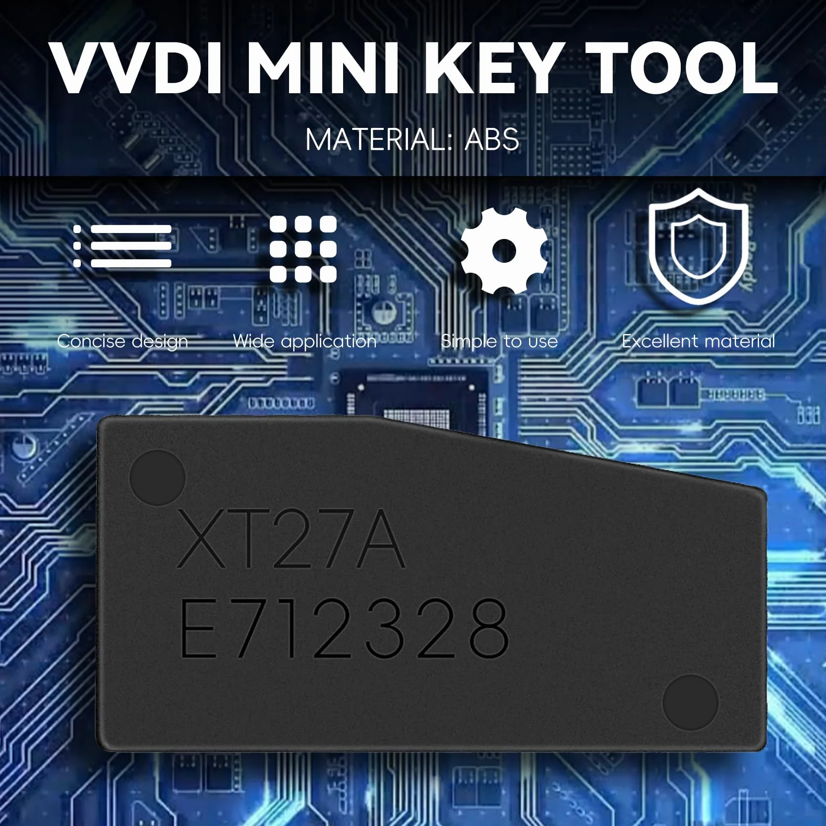 VVVDI Super Chip XT27A01 XT27A66 Transponder per ID46 / 40/43 / 4D / 8C / 8A / T3 / 47 per VDI2 VVDI Mini Chiave Strumento