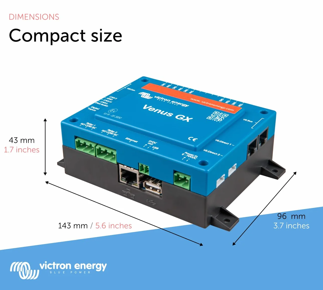 Victron Energy Venus GX, Monitoraggio del Sistema