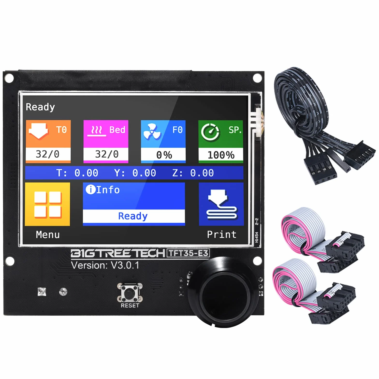 BIGTREETECH Display touchscreen TFT35 E3 V3.0 RepRap Smart Controller Panel compatibile con SKR V1.3 SKR PRO Board per stampante 3D Ender 3 / CR10