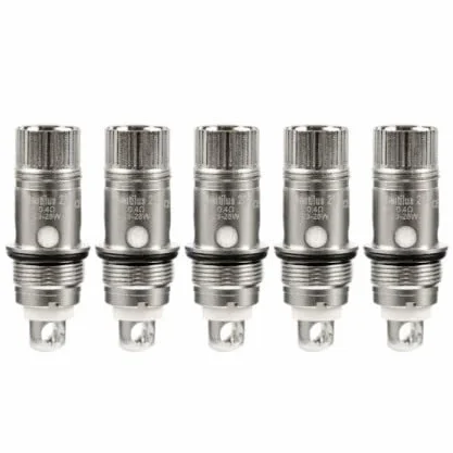NAUTILUS BOBINE COIL RESISTENZE ORIGINALI 0.3 MESH -0.4 BVC -0.7 BVC -0.7 MESH -1 MESH -1.6 BVC -1.8 BVC OHM NO NICOTINA 5 PEZZI (0.4 OHM BVC DA 23 A 28 W)