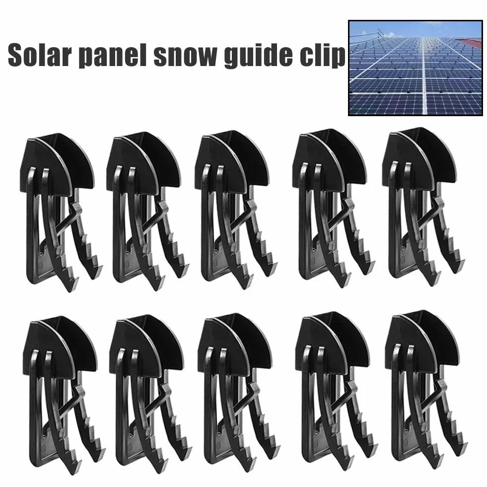 Clip guida neve pannello solare (10 pezzi)