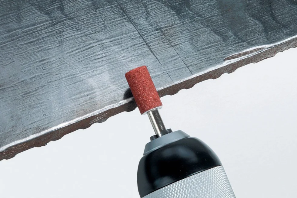 wolfcraft Mola in ceramica I 2172000 - Cilindrico - Per metalli, vetro, ceramica, Plastica - Made in Europe