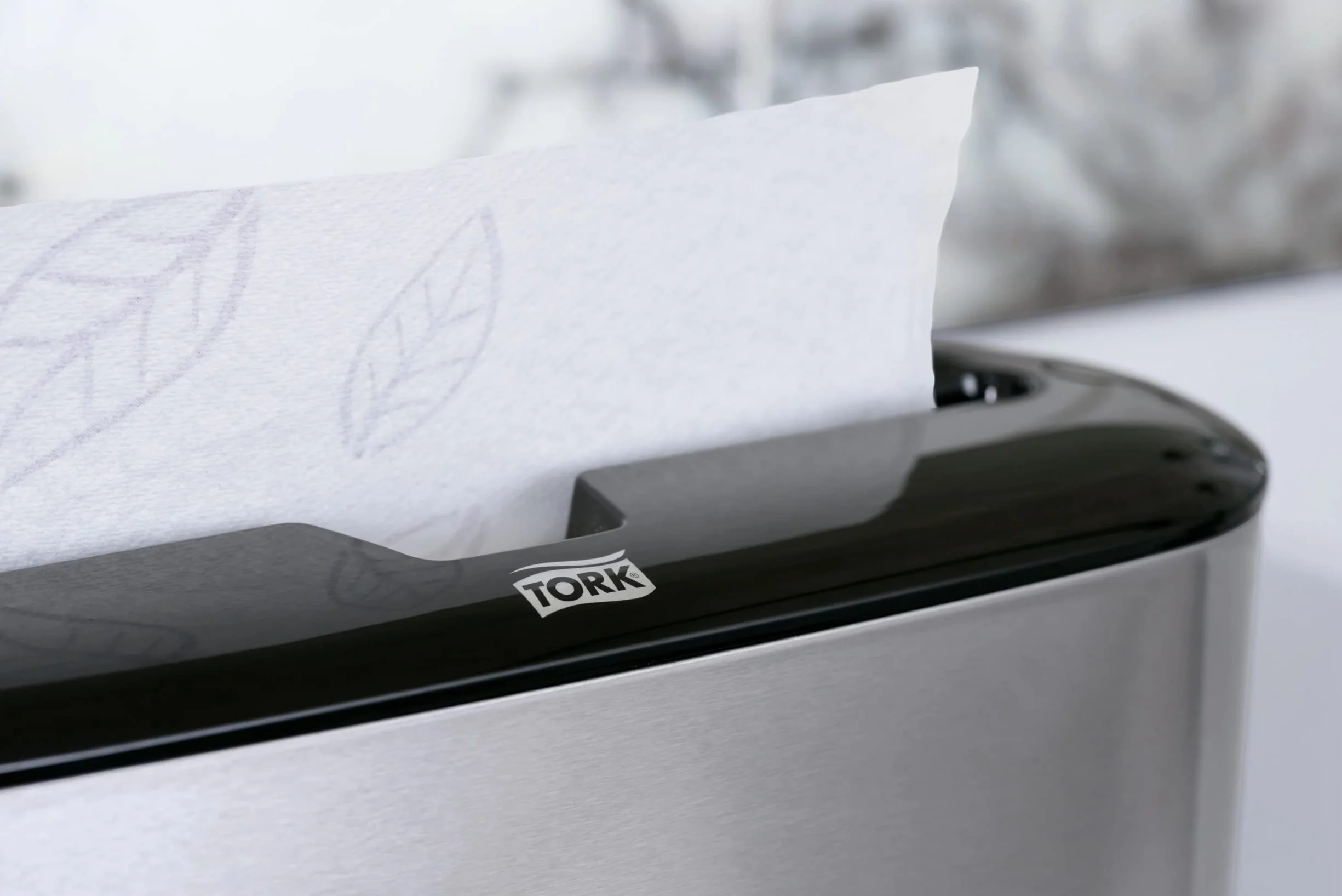 Tork Xpress Dispenser da banco per Asciugamani intercalati, sistema H2, 21,8x32,3x11,6 cm, Image Design, inox