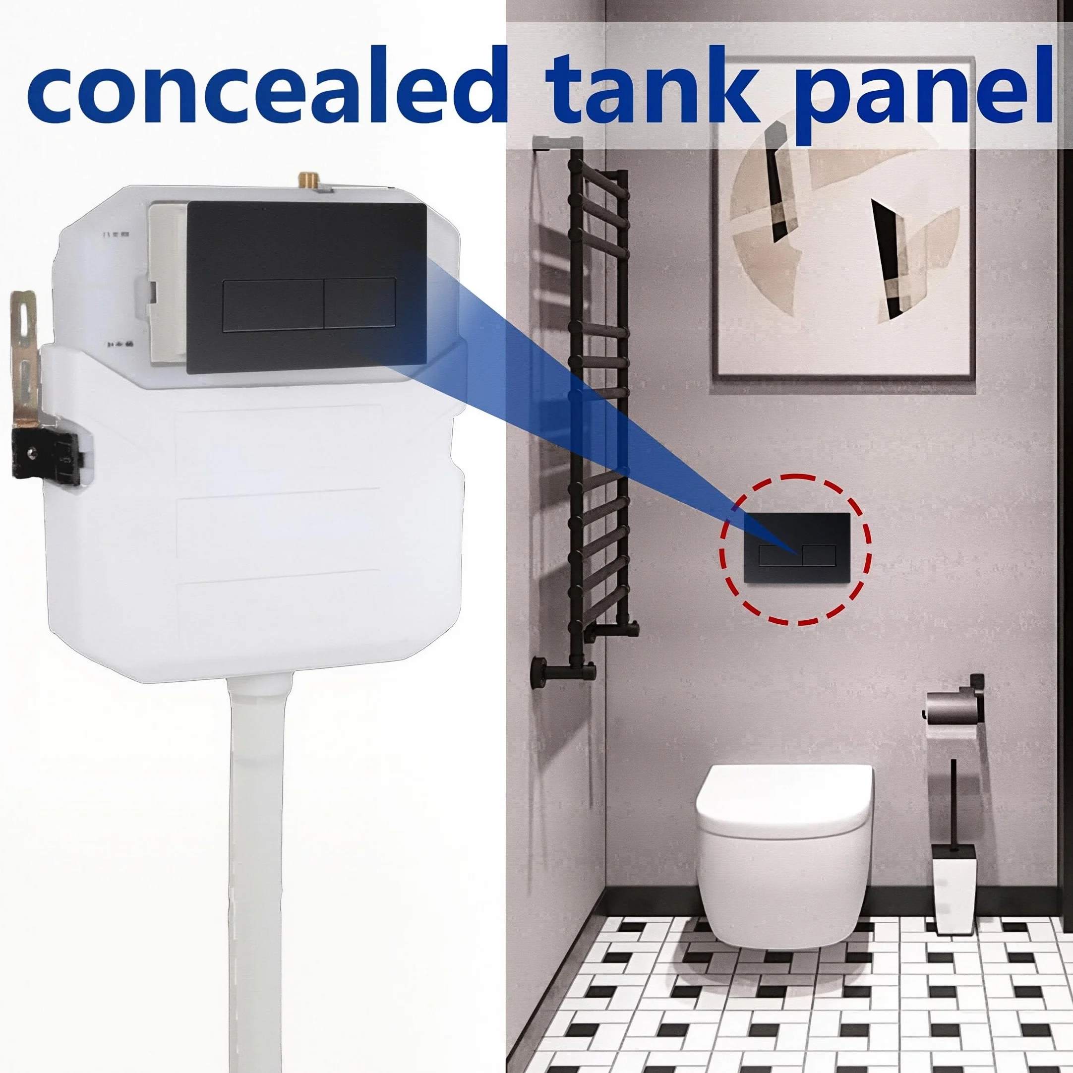 Geberit Sigma 01 Placca Di Comando Wc Doppio Scarico Nero Piastra Di Ricambio