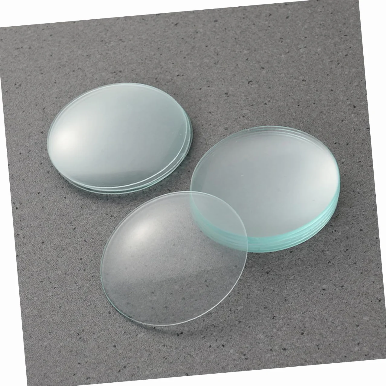 TOPBATHY Coperchi in Vetro Accessori in Materiale Sintetico 10 Pezzi per Becher da Laboratorio per Esperimenti Domestici e Scientifici