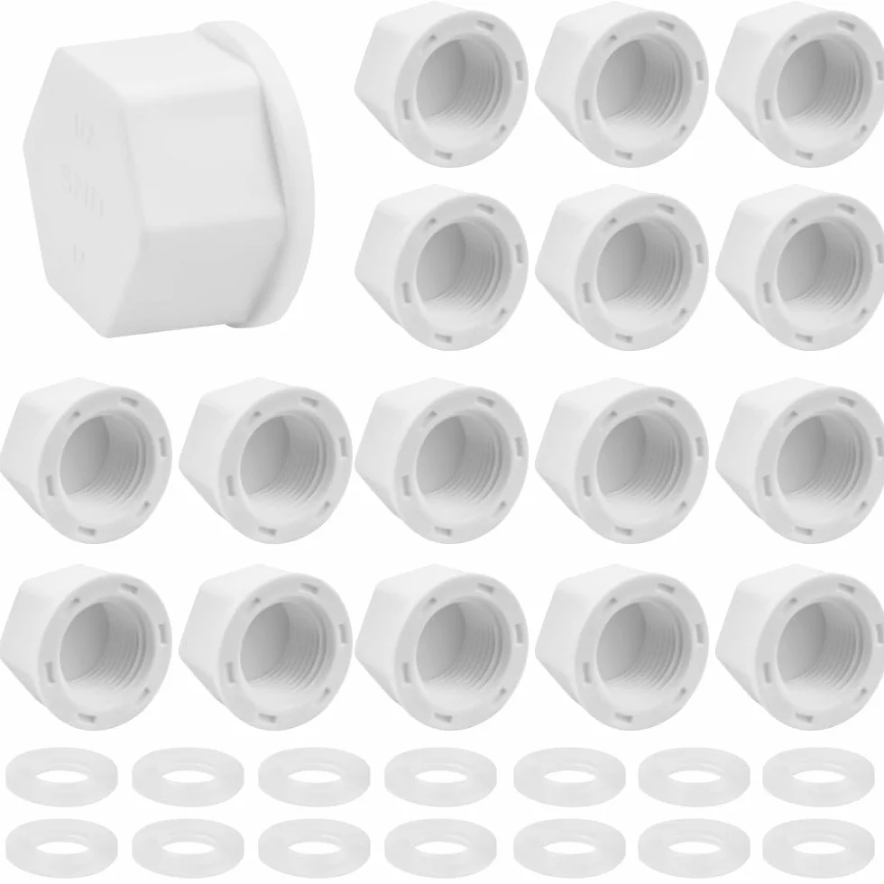 HEKOBAG Tappo Blocco Fissaggio Femmina Esagonale 1/2-inch BSP 10 pezzi