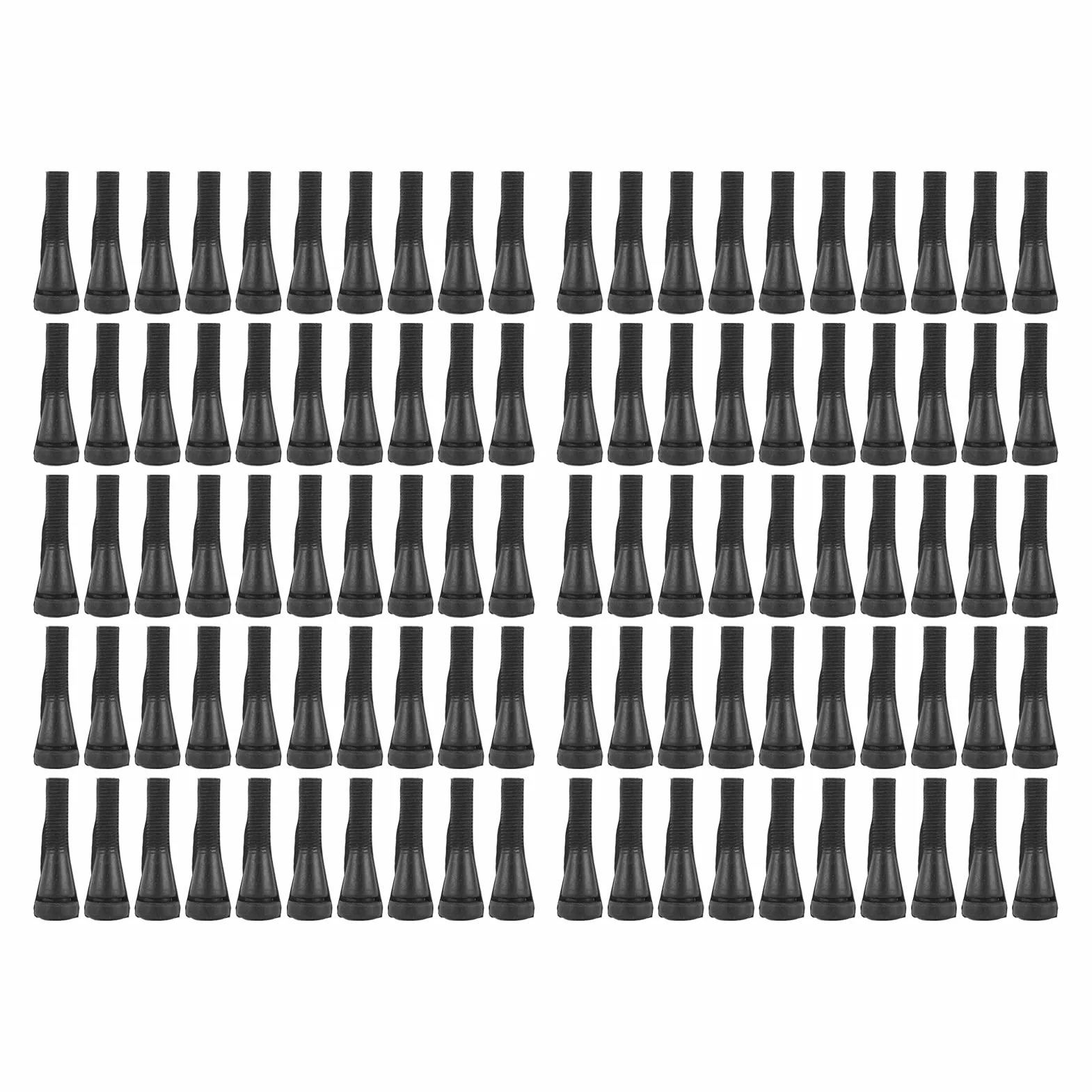 Spiumatrice Pollame, 100 Bastoncini Rimozione Piume in Gomma per Macchina Depilazione Anatre Oche Tacchino 6cm