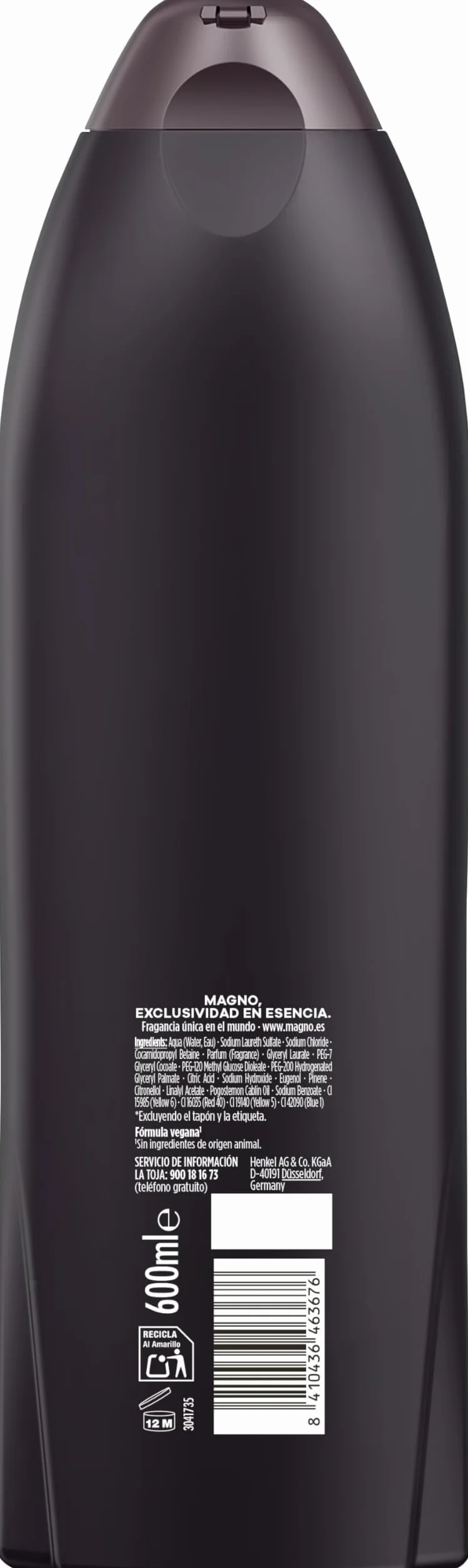 MAGNO Ricambio - standard specifications