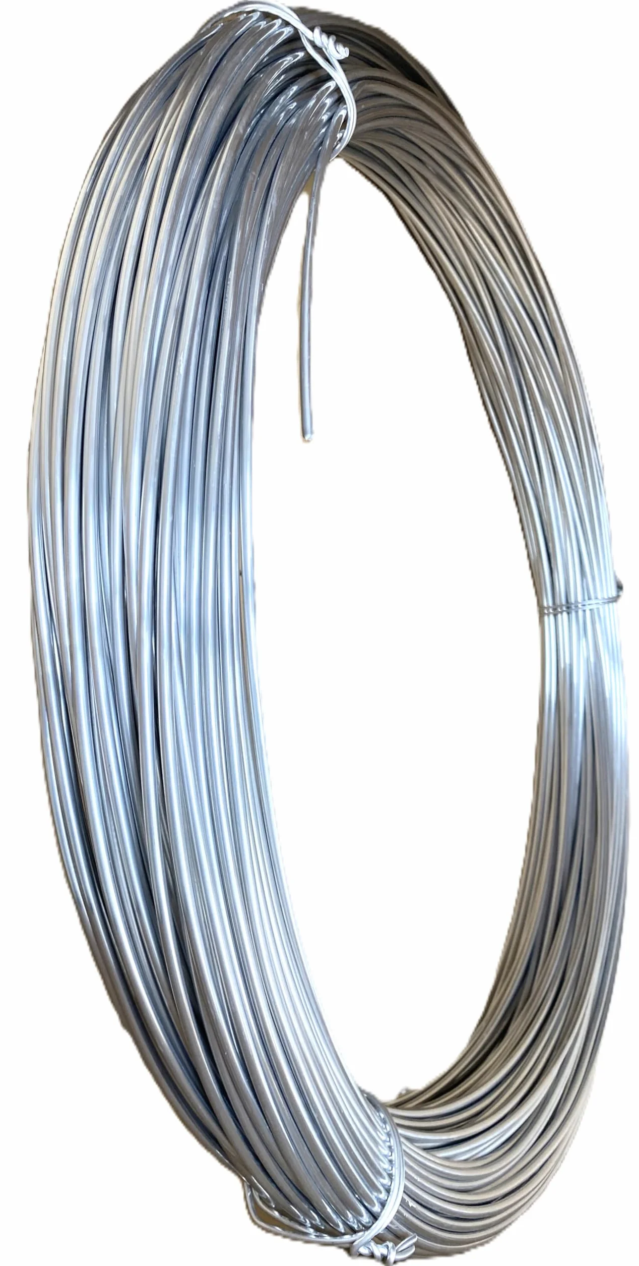 Filo di alluminio da 6 mm, (rotolo da 10 kg = circa 131 m), filo decorativo, filo per gioielli, filo floreale, filo per modellazione, filo per fiori, filo decorativo, filo di alluminio,