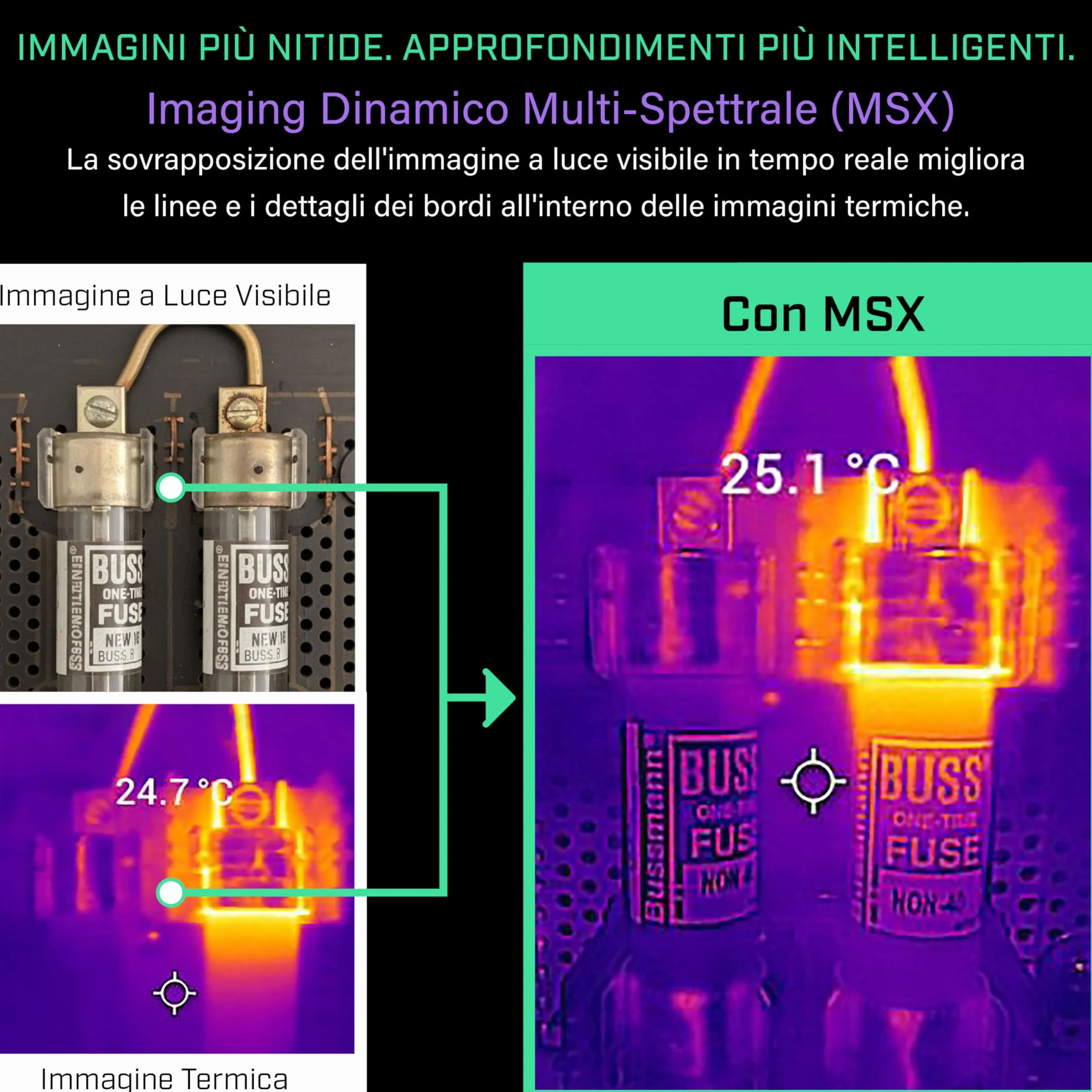 FLIR Edge Pro - Termocamera Wireless Bluetooth Per Smartphone, Compatibile Con Tutti I Dispositivi iOS E Android, Risoluzione Super 480x360 (IR Nativi 160x120)