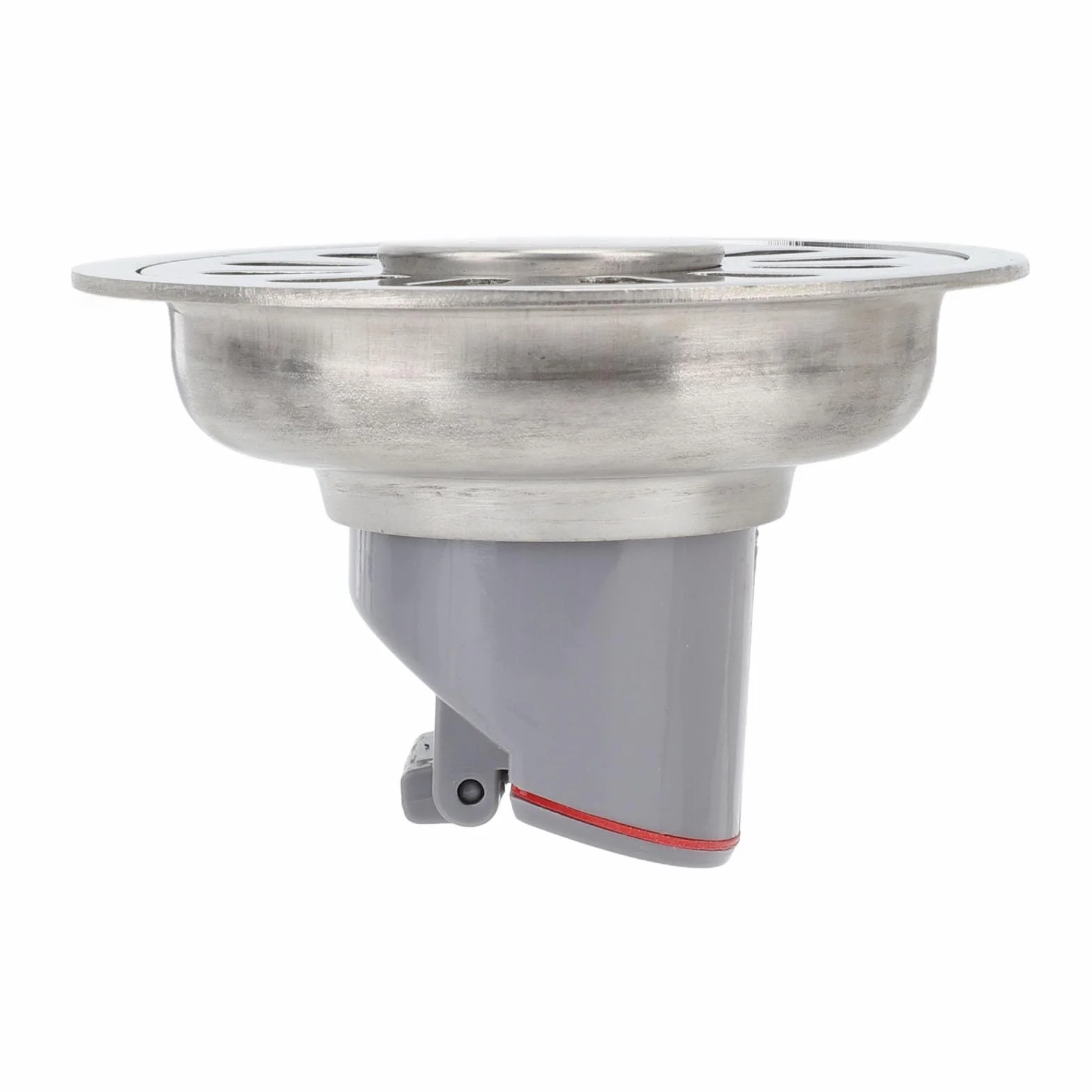 Scarico a Pavimento Tondo in Acciaio Inox 304 Antiodore Diametro 9 cm