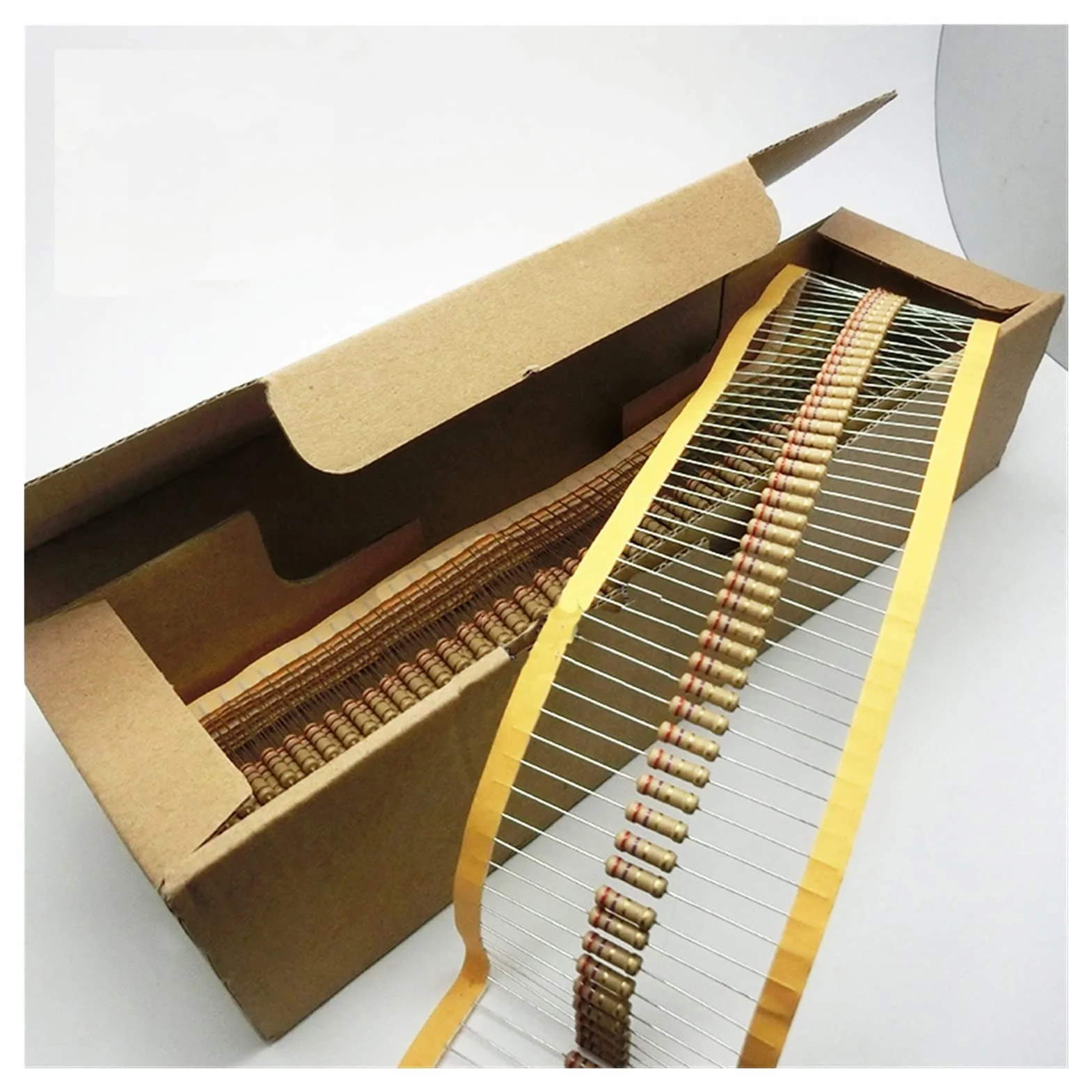 2440 Pz 122 Valori 0,33-4,7 M Ohm 1/2 W 5% Resistori a pellicola di carbonio Assortimento Kit Componenti elettronici Raddrizzatori